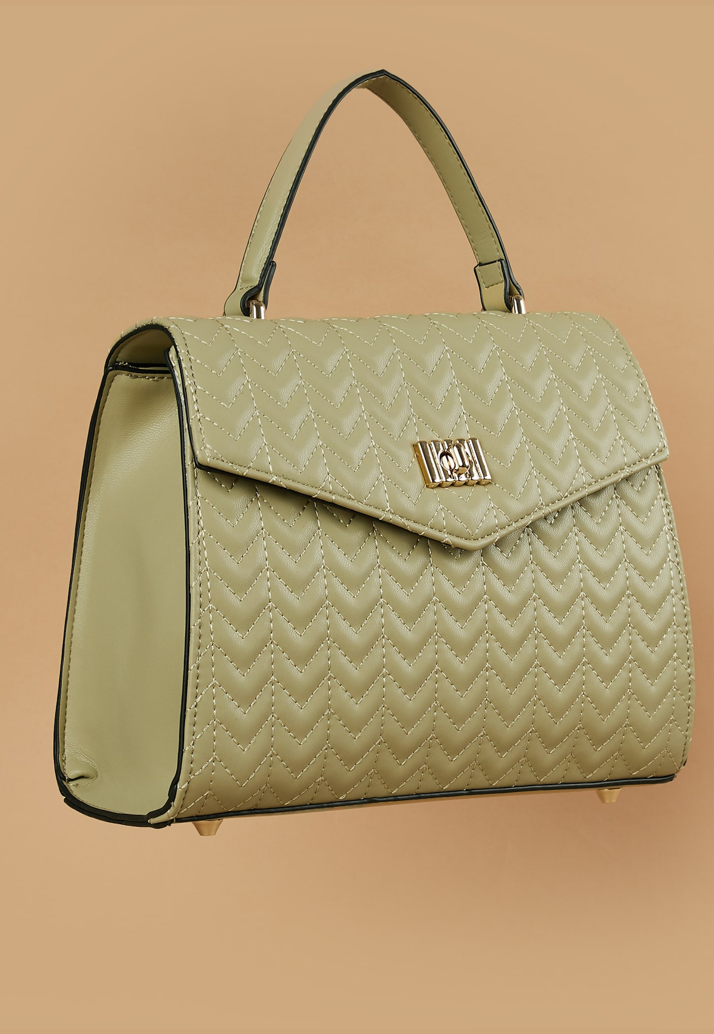 CODE Quilted Handheld Bag