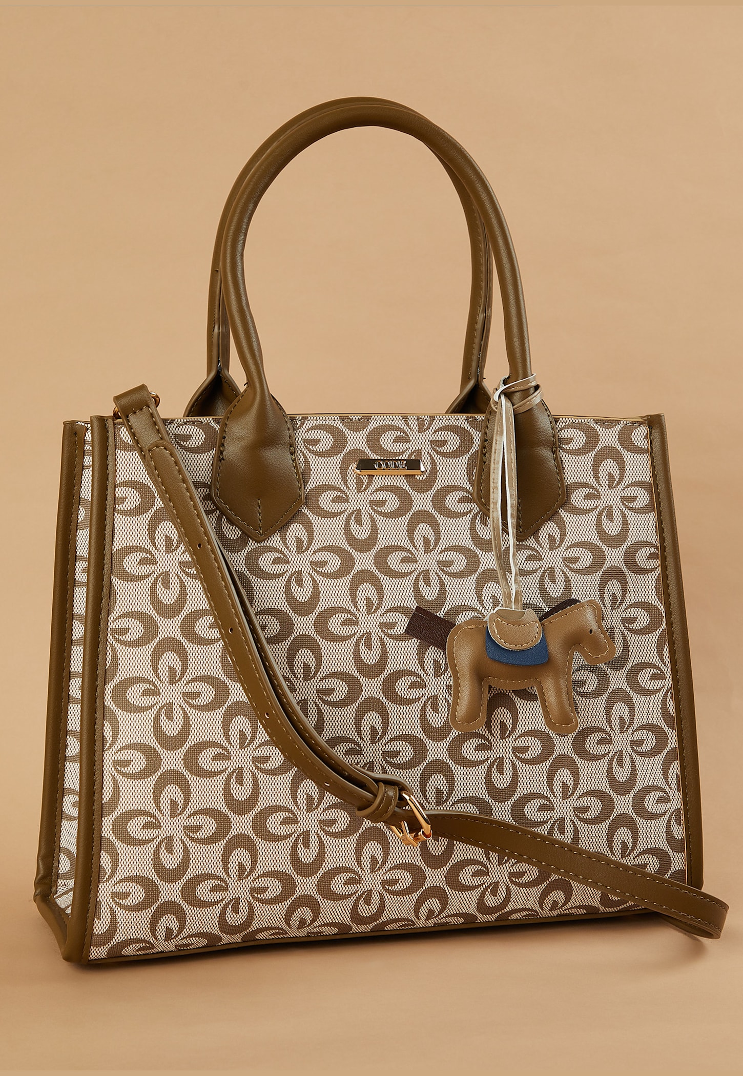 CODE Printed Handheld Bag-picture-23