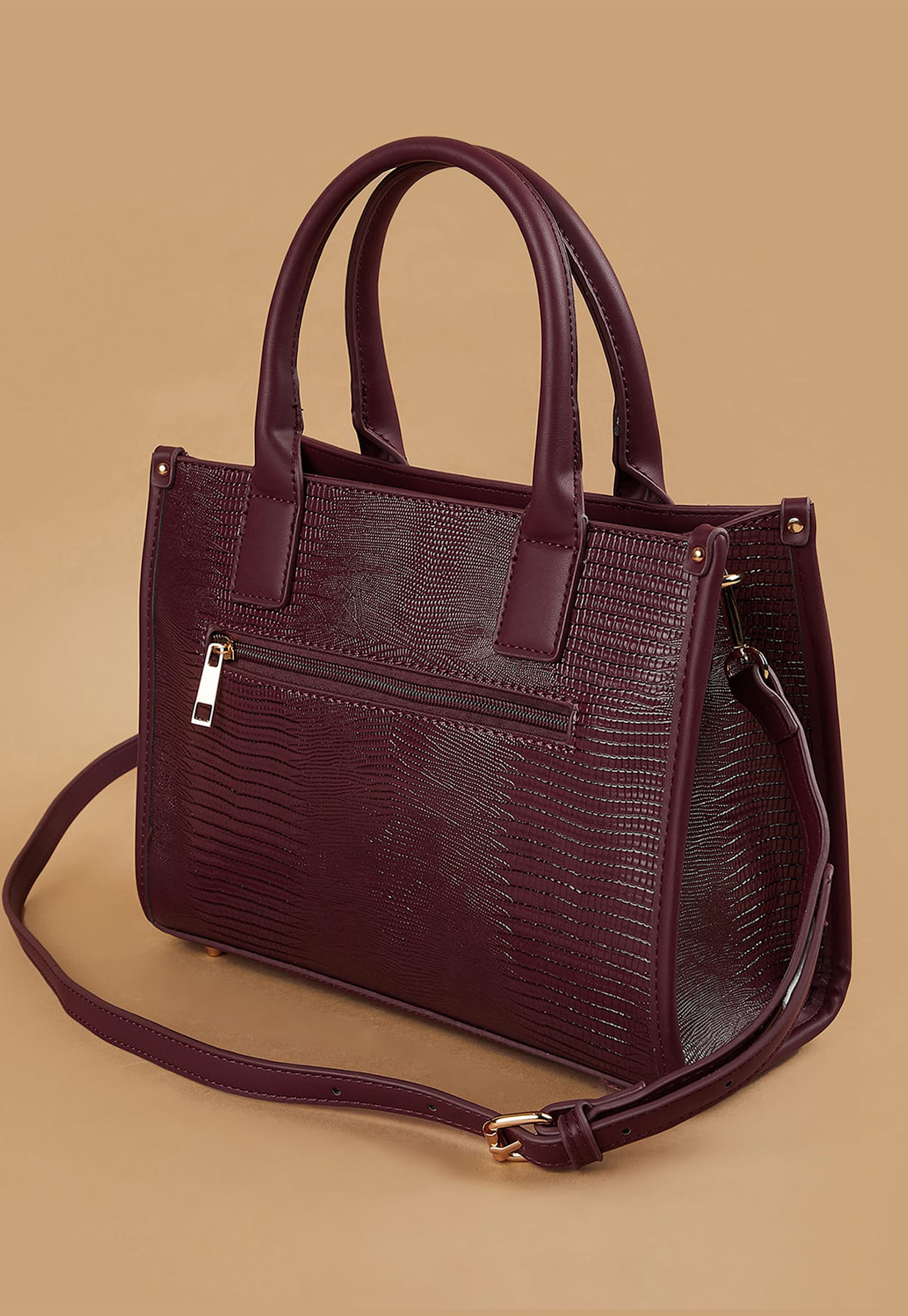 CODE Embossed Handheld Bag-picture-37