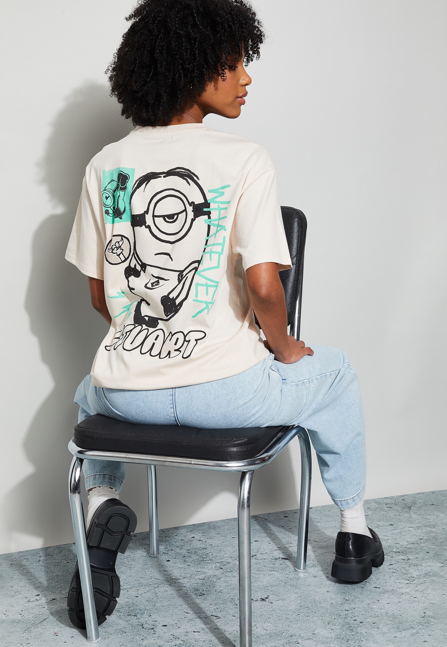 GINGER Minion Print T-shirt-picture-49