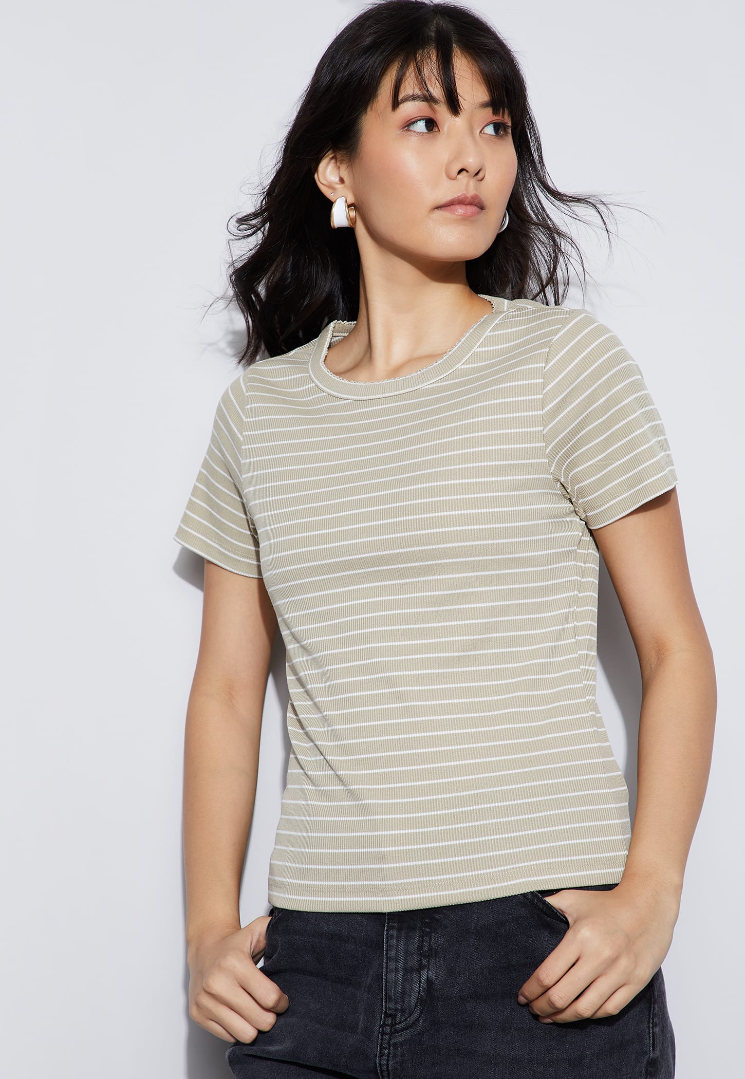 FAME FOREVER Striped T-shirt-picture-18