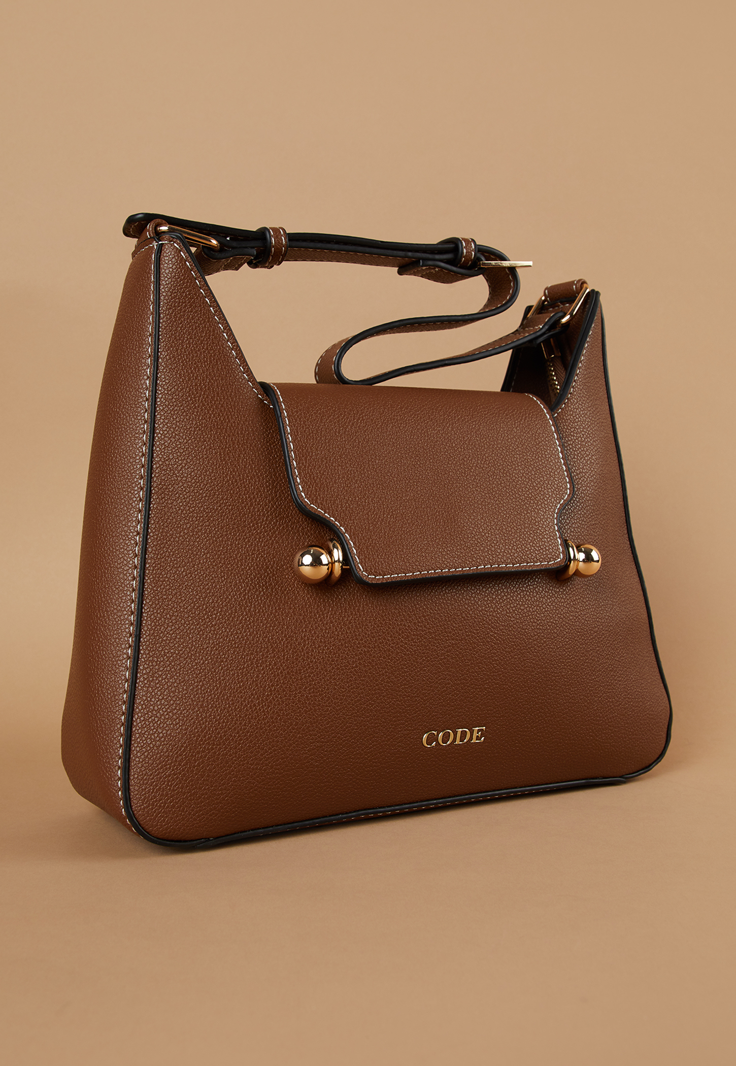CODE Solid Shoulder Bag-picture-33