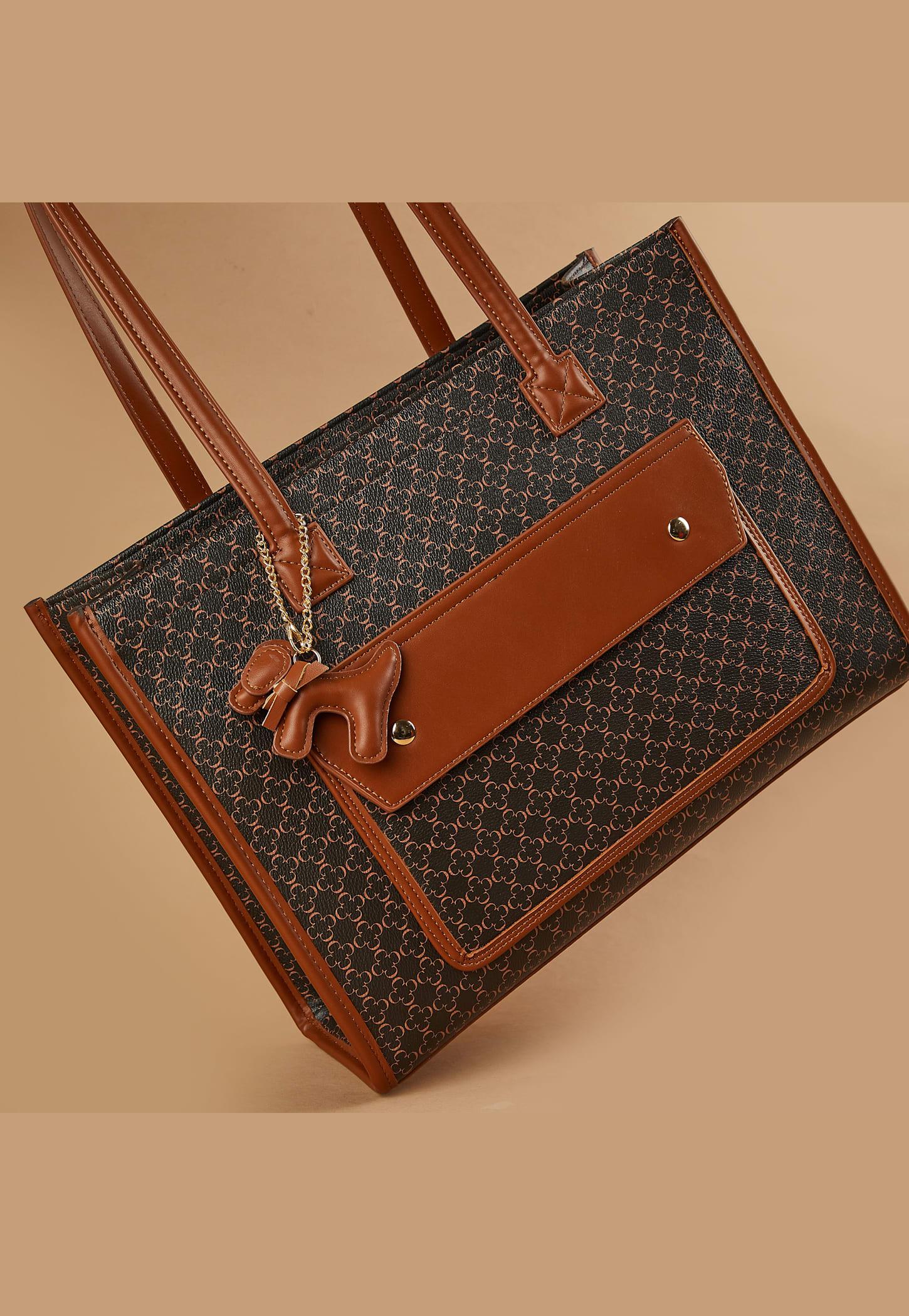 CODE Printed Shoulder Bag-picture-35