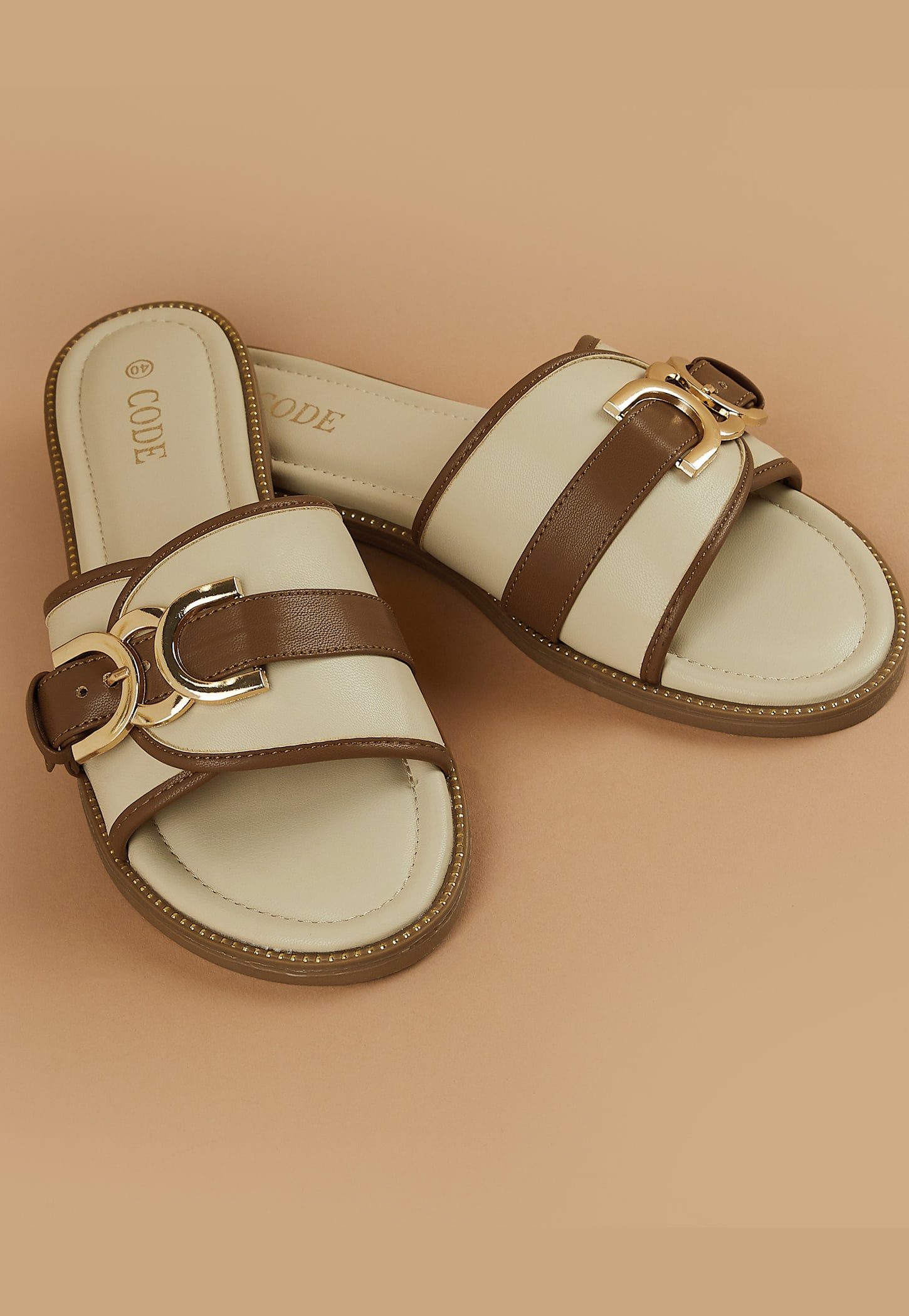 CODE Buckle Accent Flats-picture-40
