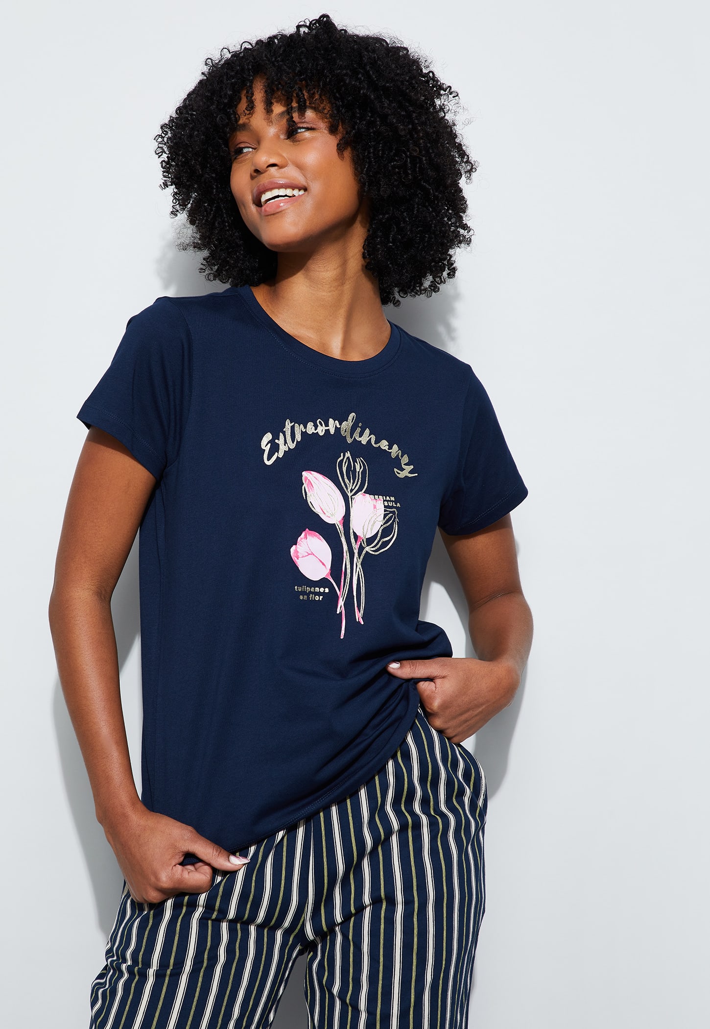 GINGER Printed Lounge T-shirt-picture-43
