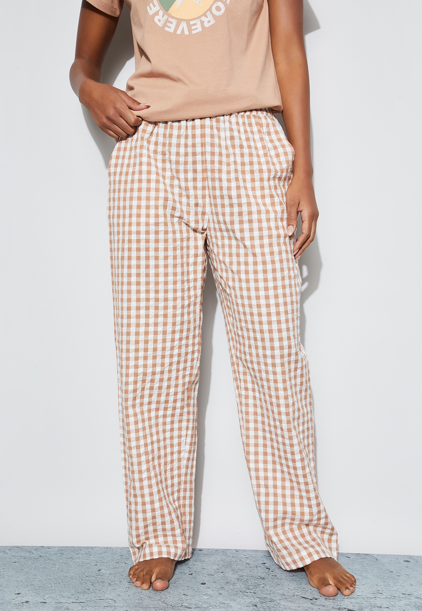 GINGER Gingham Checked Pyjamas-picture-39