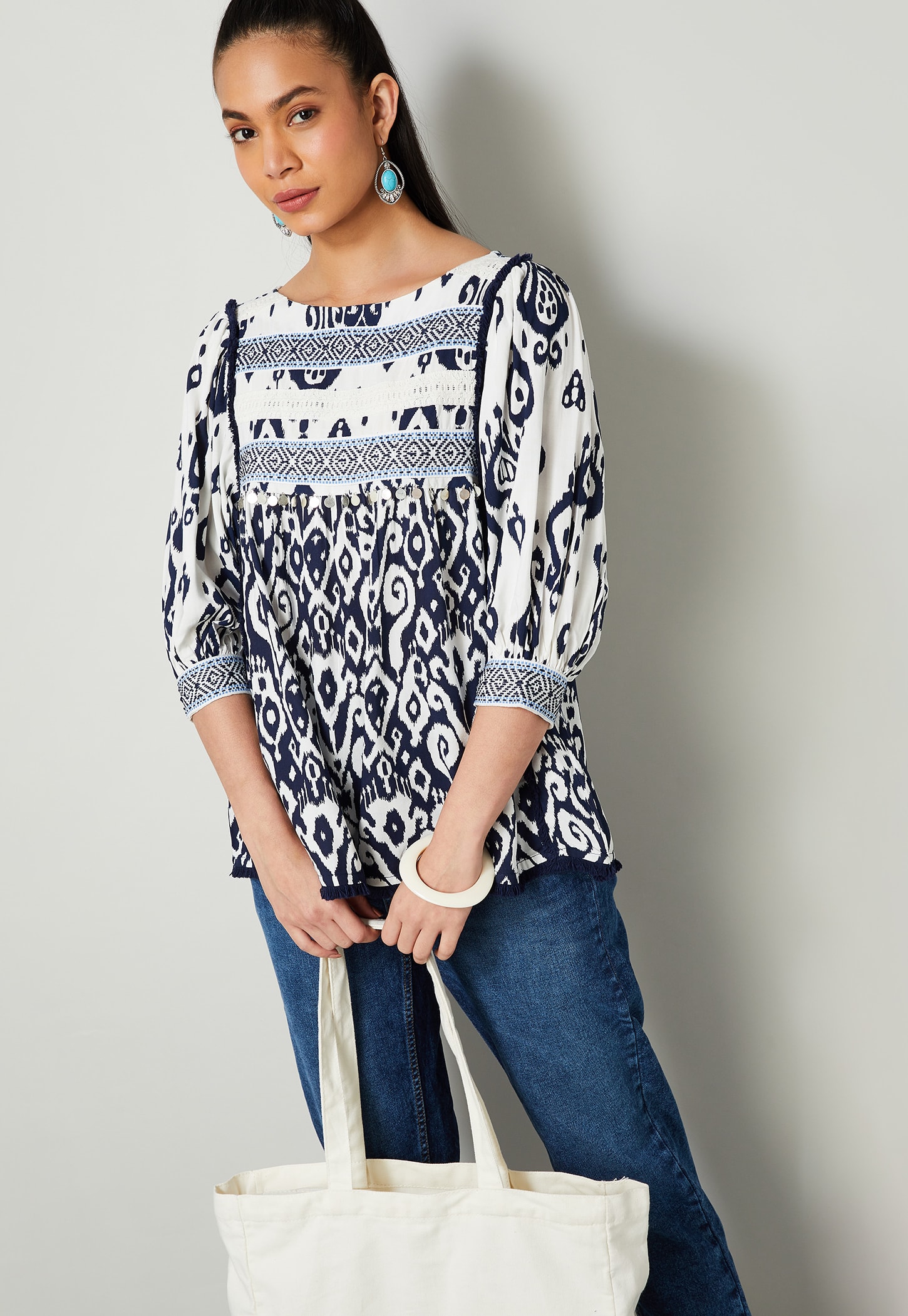 COLOUR ME Printed Tunic-picture-51