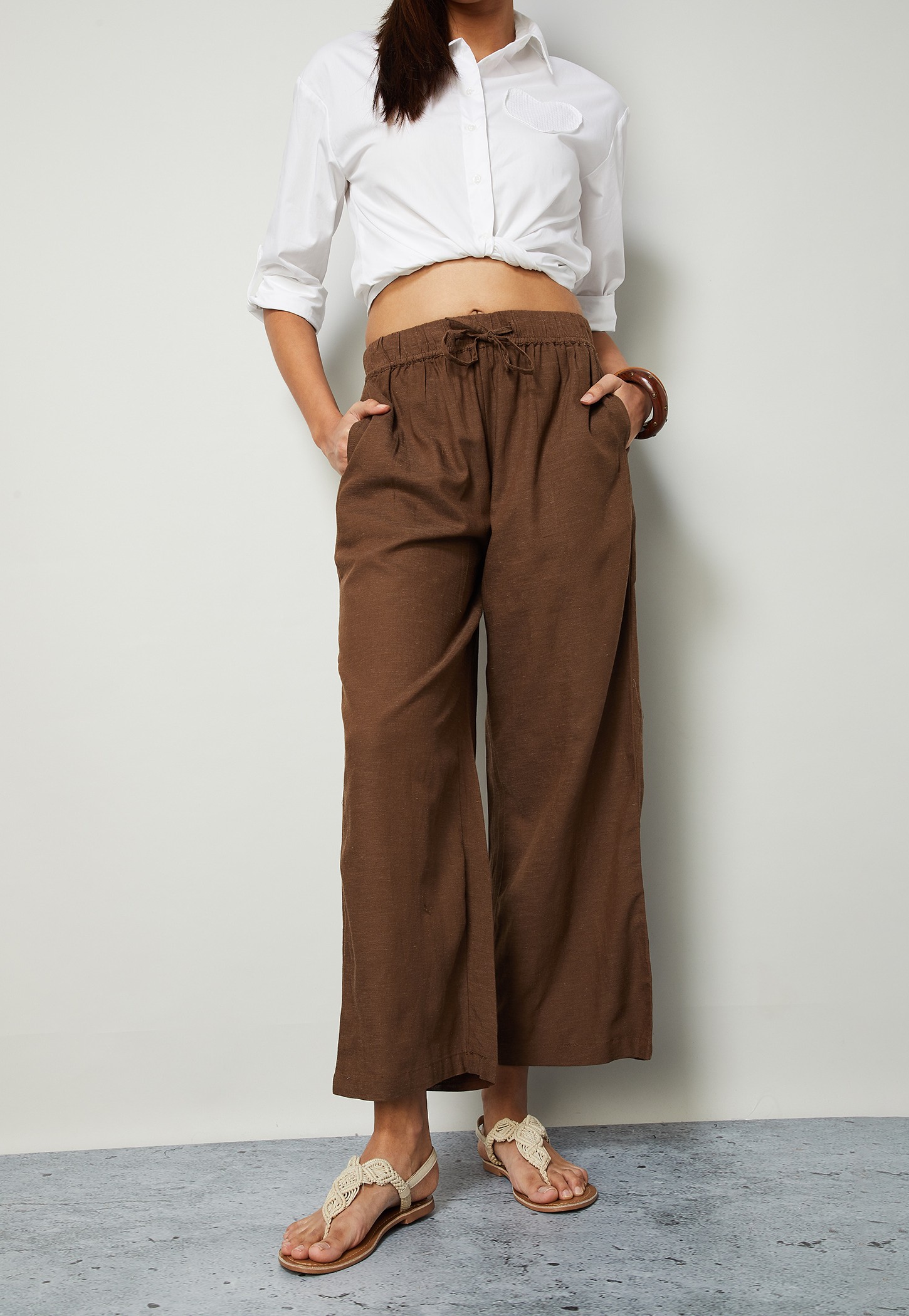 COLOUR ME Solid Palazzos-picture-44
