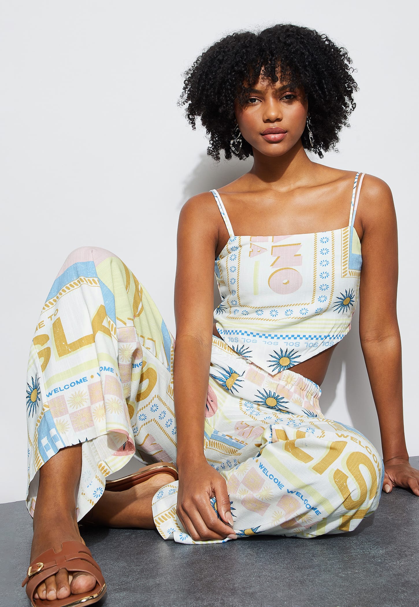 GINGER Printed Crop Top-picture-35