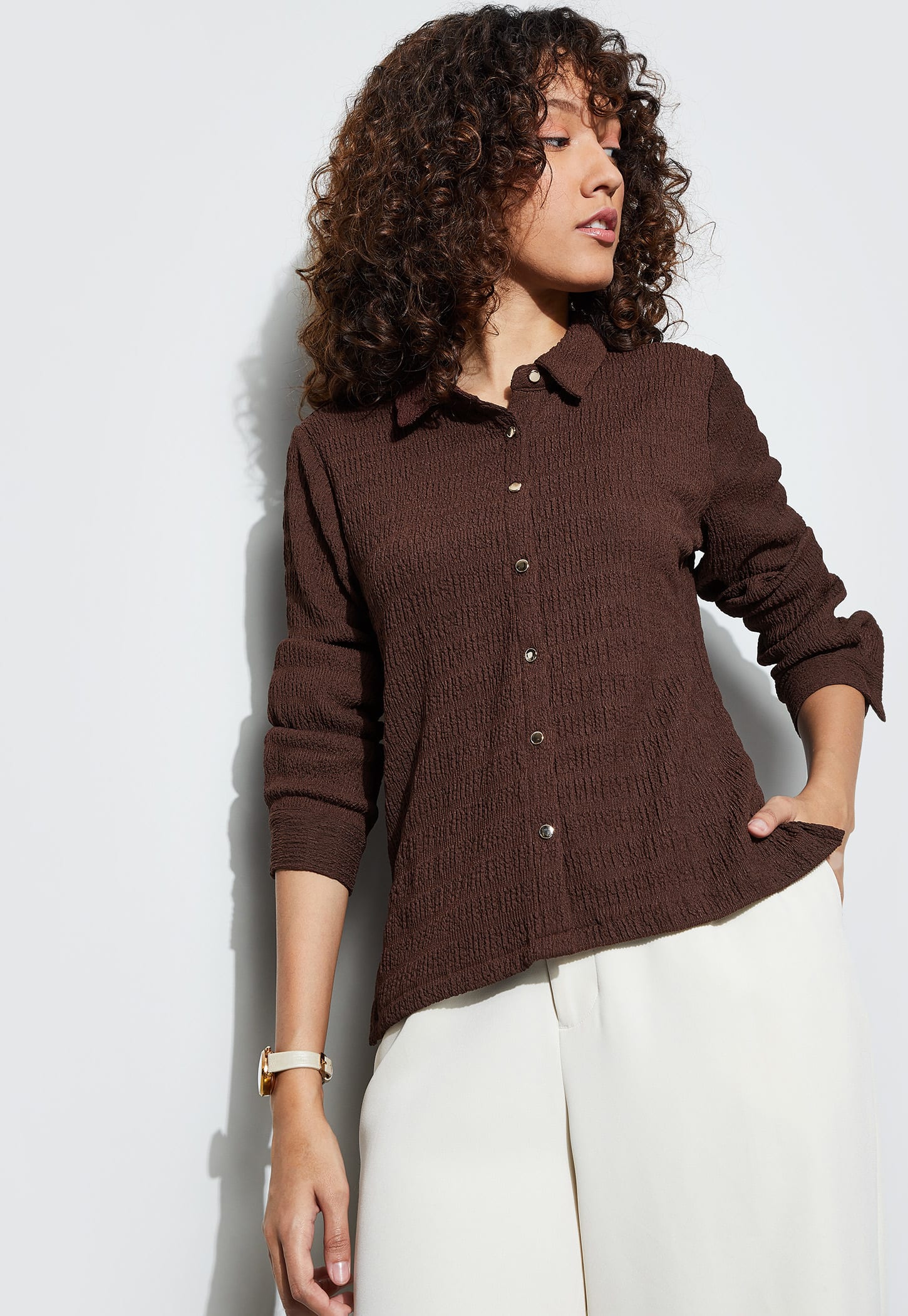 CODE Textured Shirt-picture-32