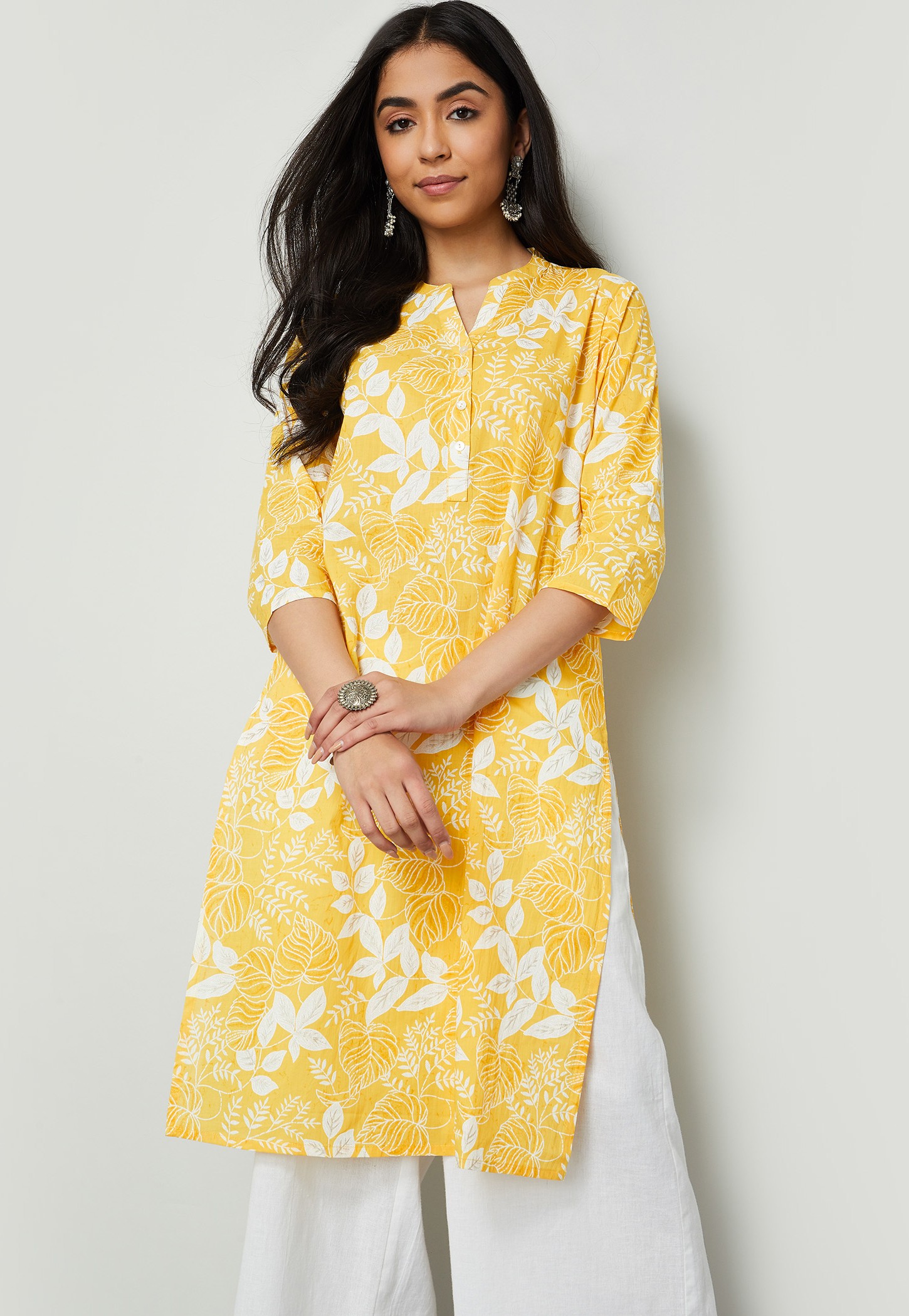 MELANGE Printed Straight Kurta-picture-32