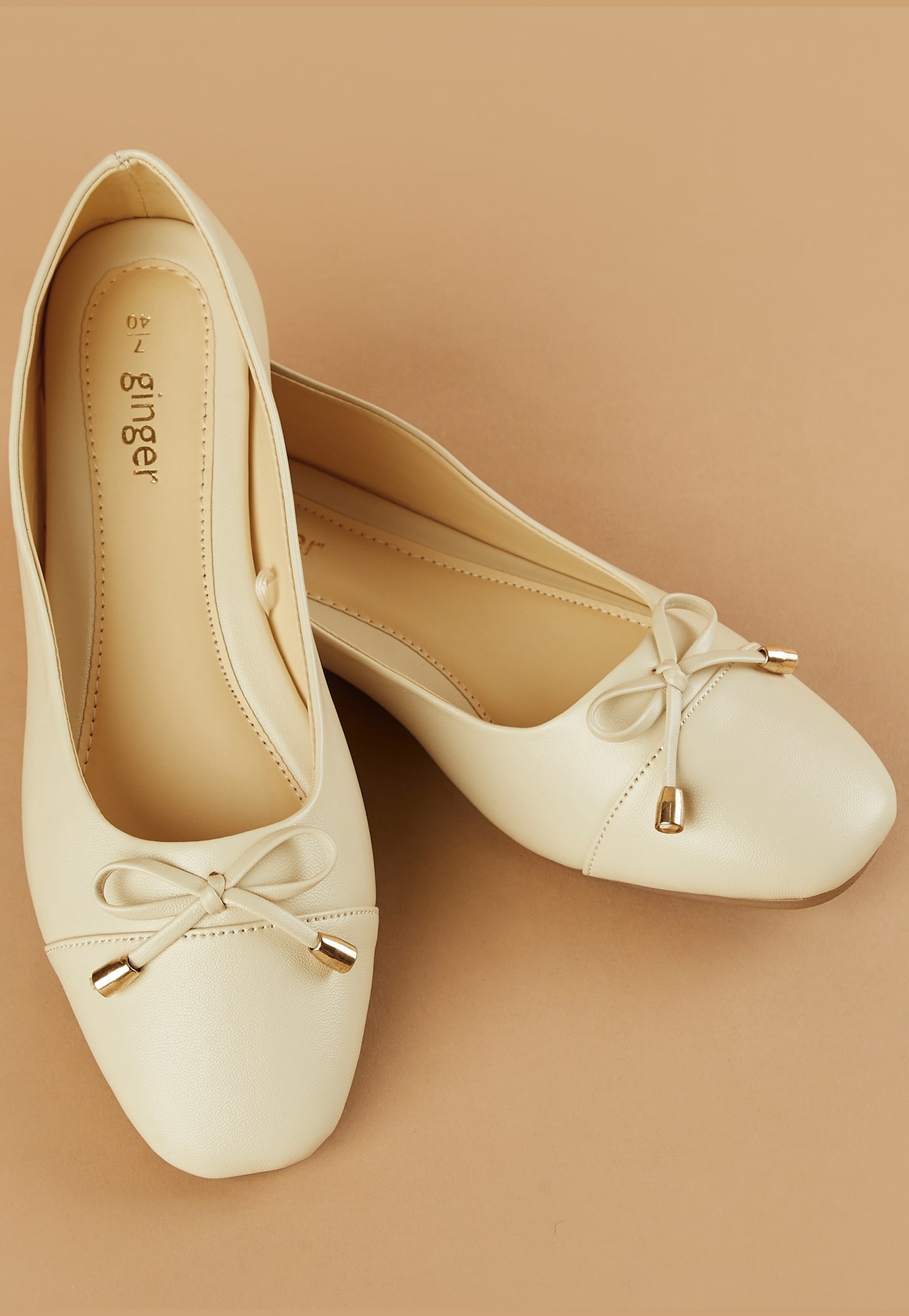 GINGER Bow-Detailed Ballerinas-picture-10