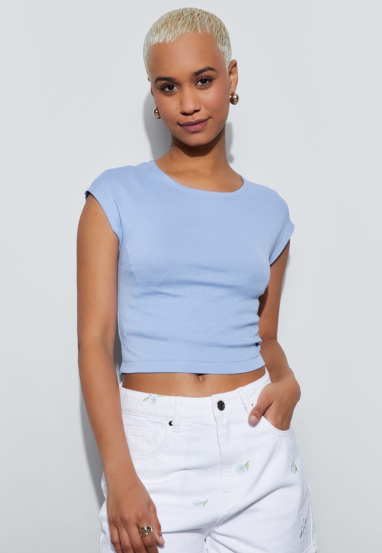 GINGER Solid T-shirt-picture-32