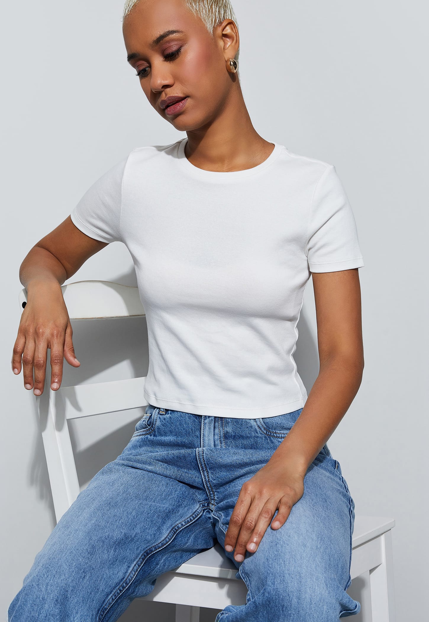 GINGER Solid T-shirt-picture-43