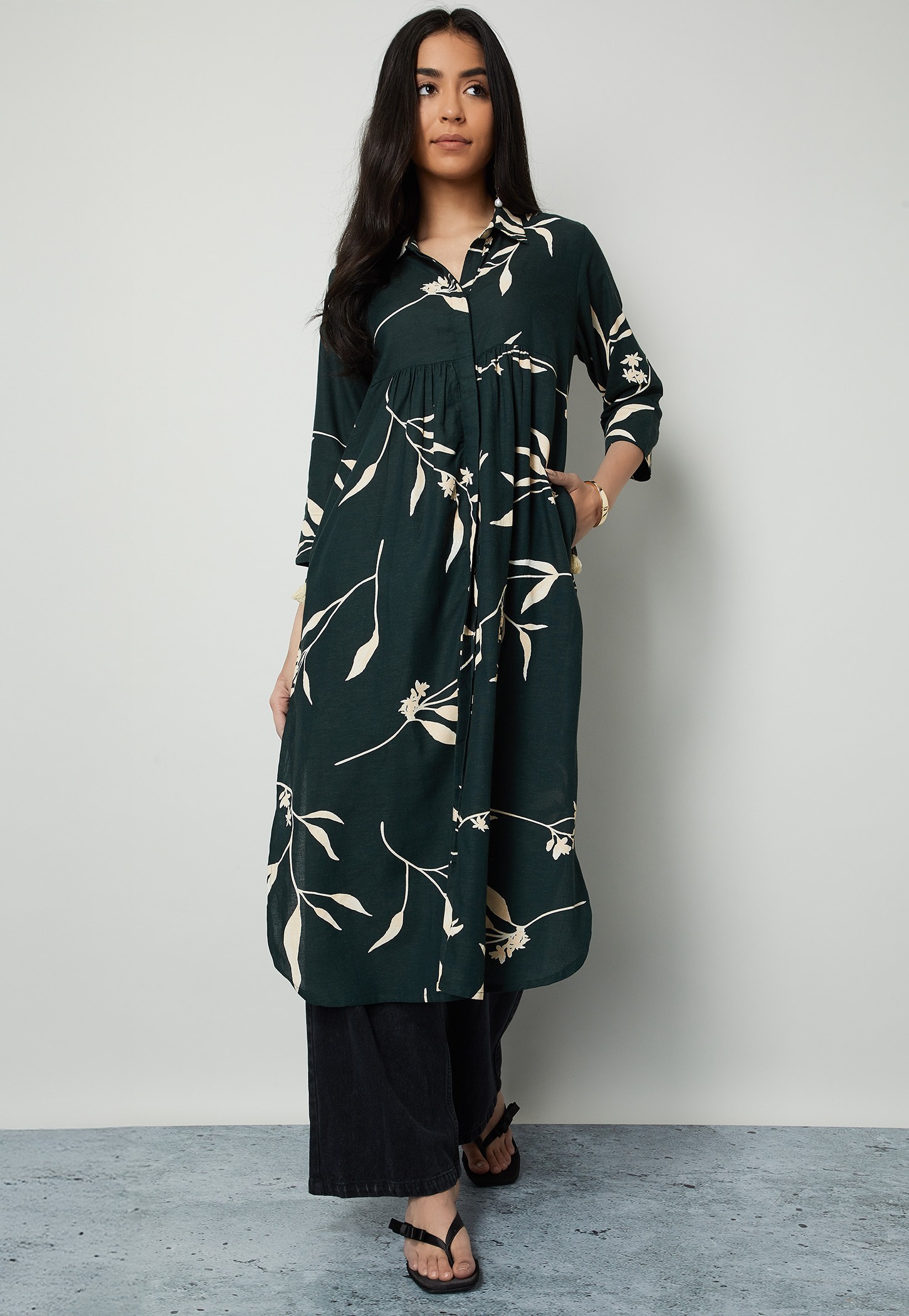 MELANGE Printed Straight Kurta-picture-44