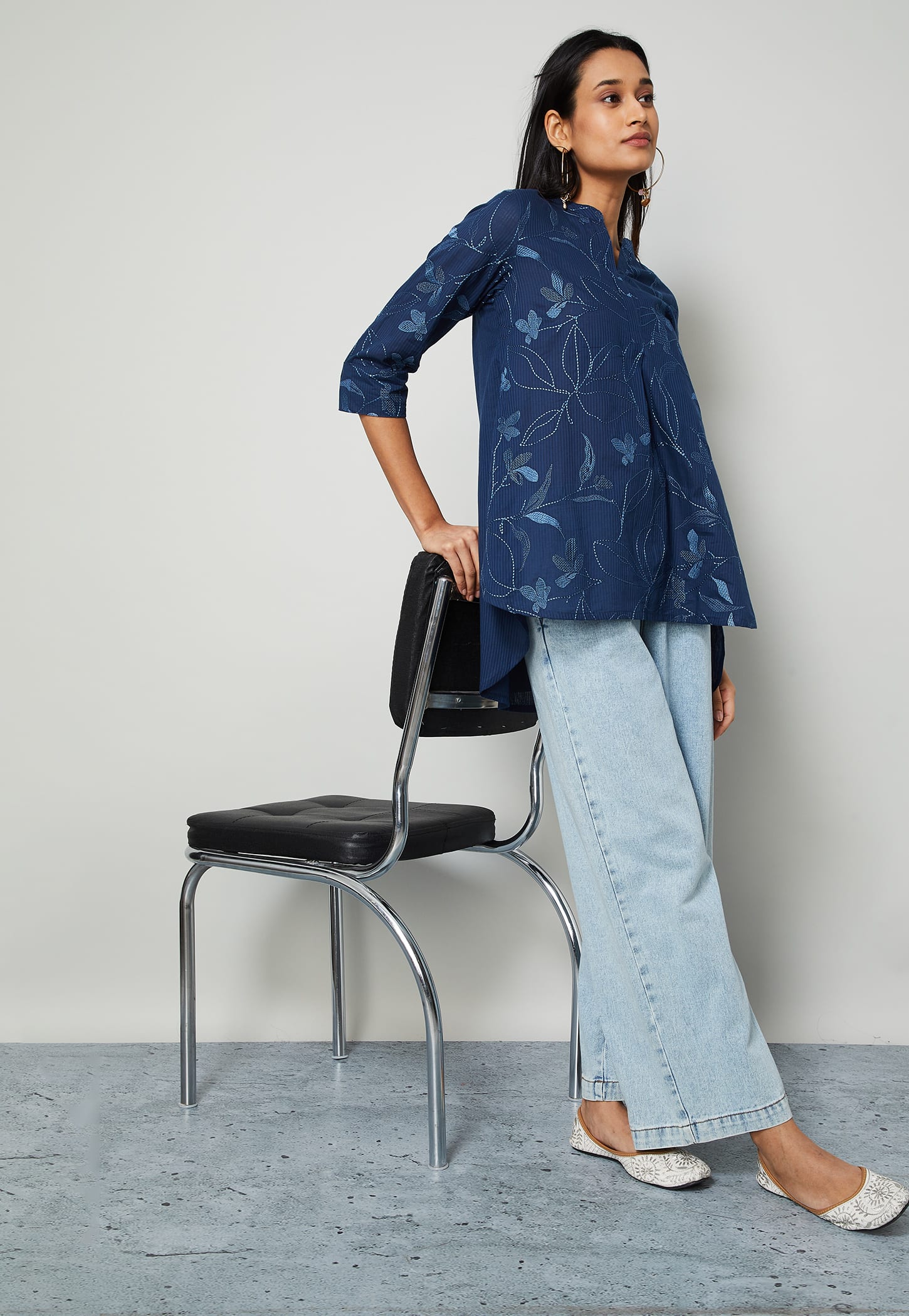 MELANGE Embroidered Top-picture-48