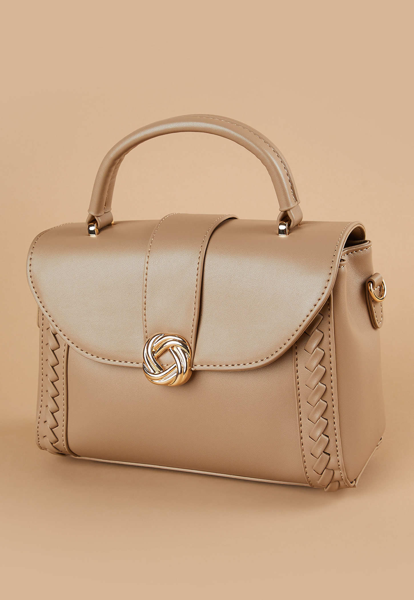 GINGER Solid Satchel Bag-picture-41