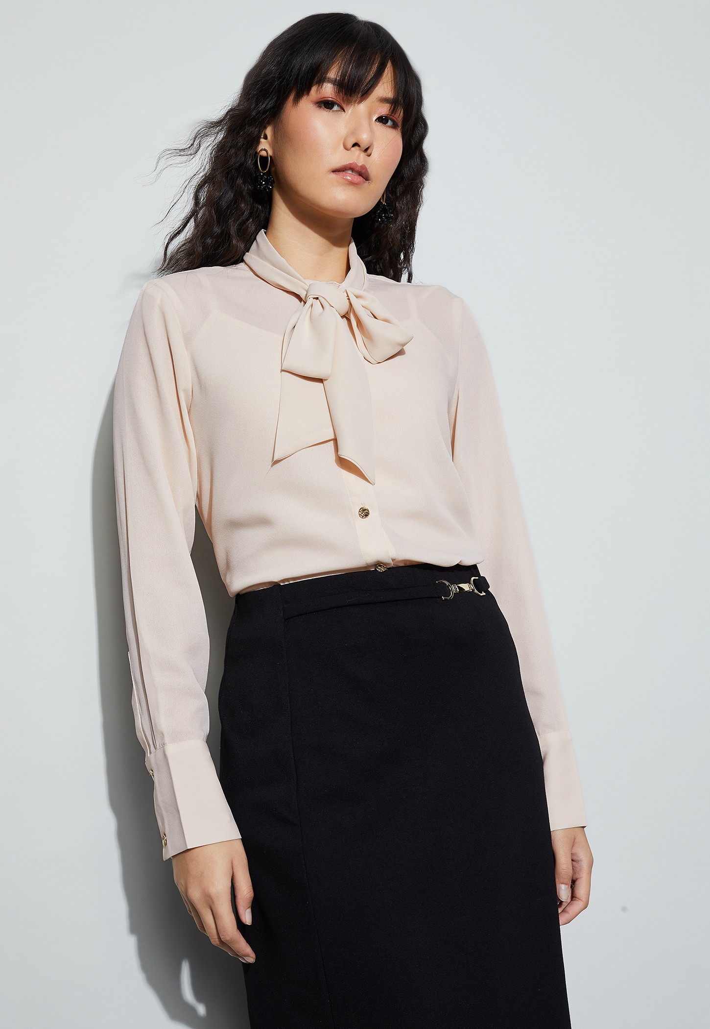 CODE Solid Shirt with Inner-picture-25