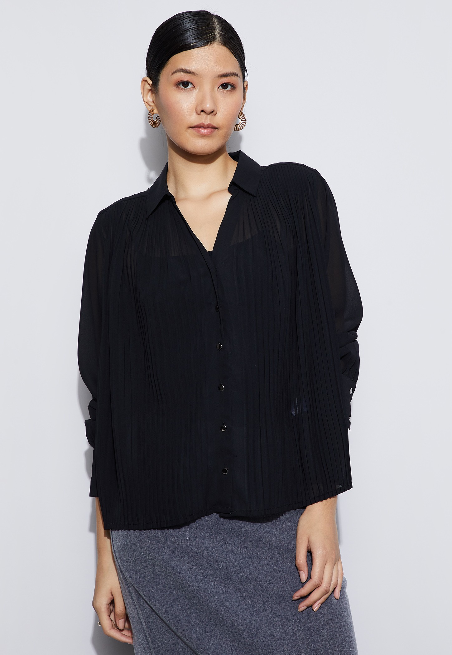 CODE Solid Regular Shirt-picture-22