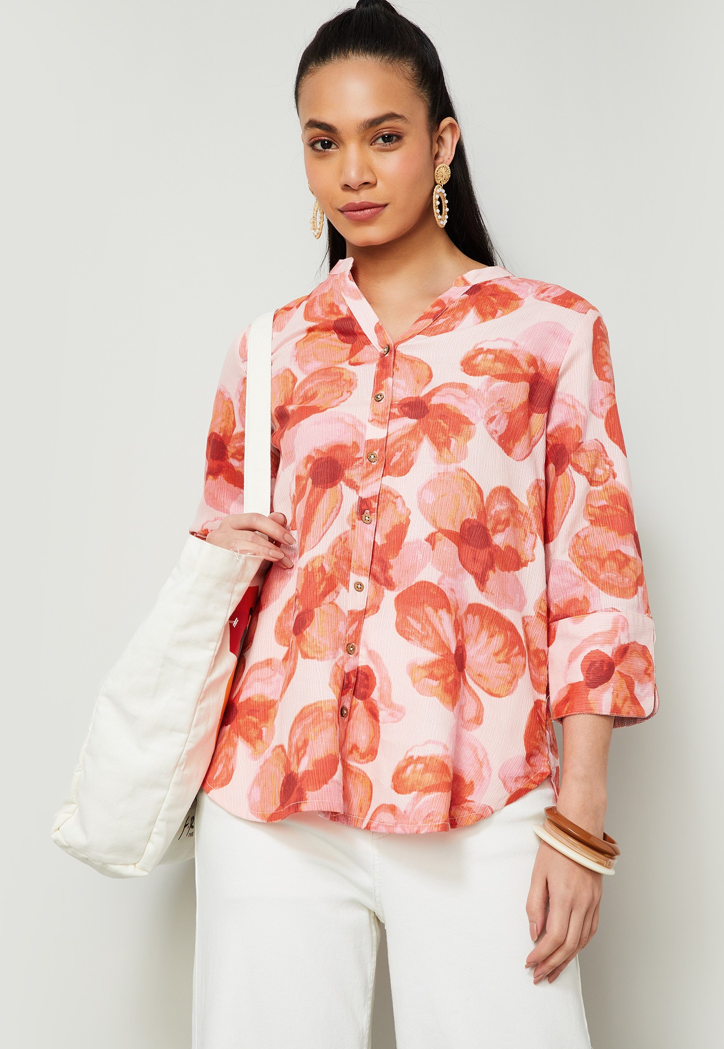 COLOUR ME Floral Print Top-picture-30