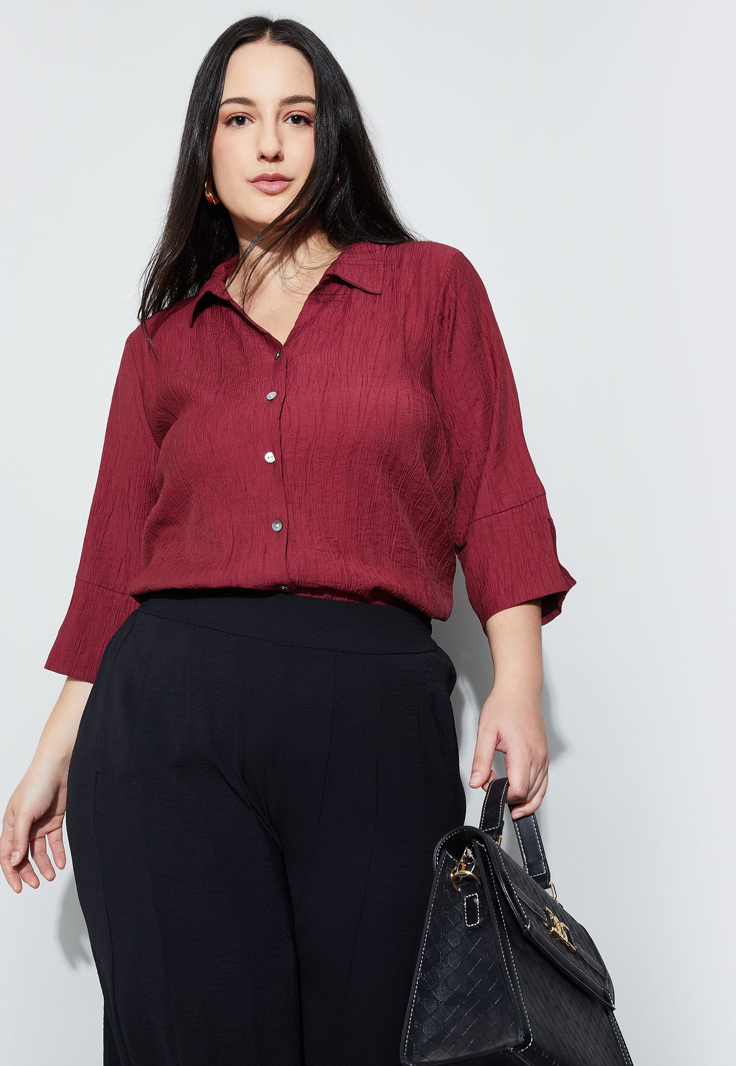 NEXUS Solid Button-Down Shirt-picture-31