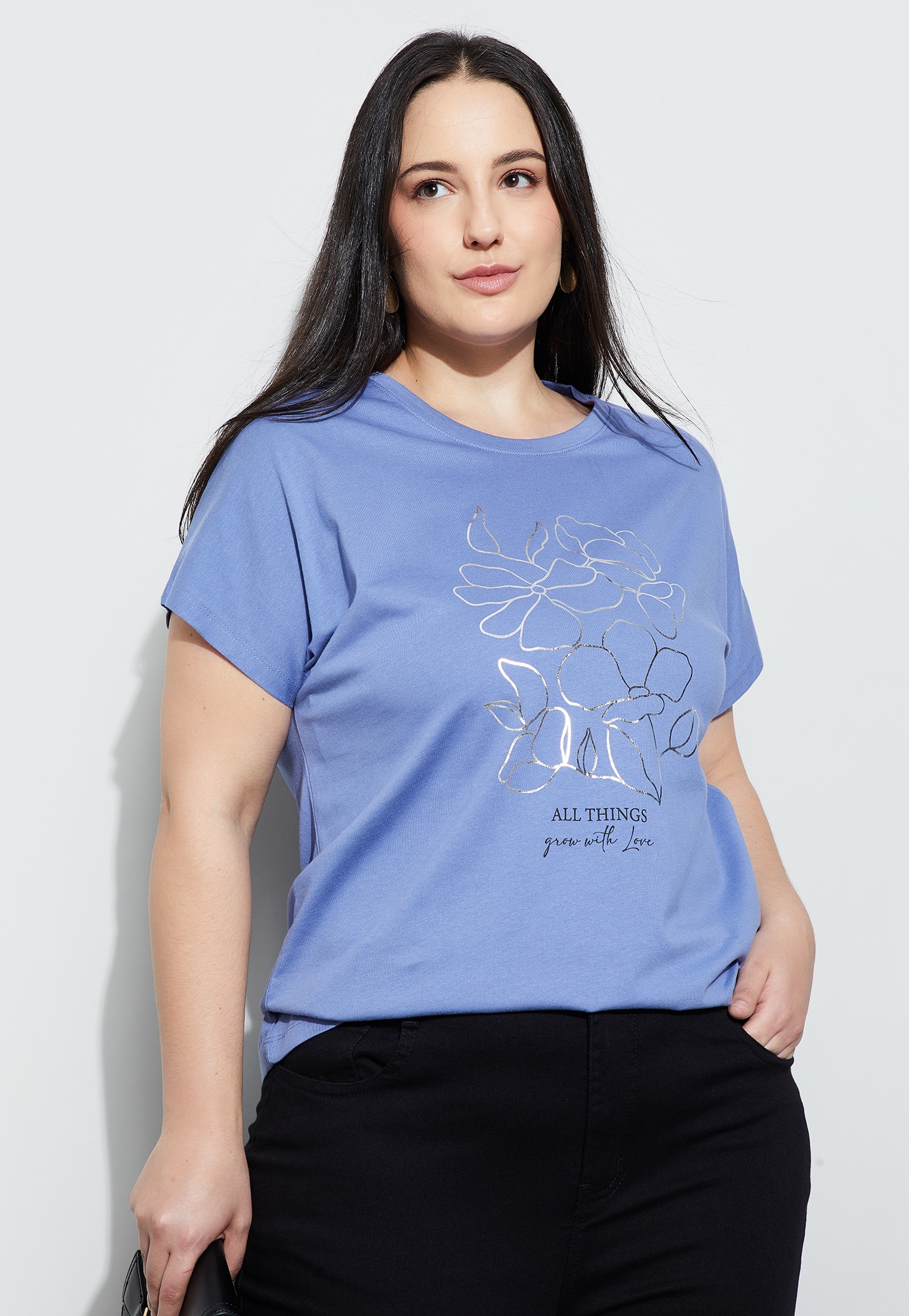 NEXUS Graphic Printed Round Neck T-shirt-image-9