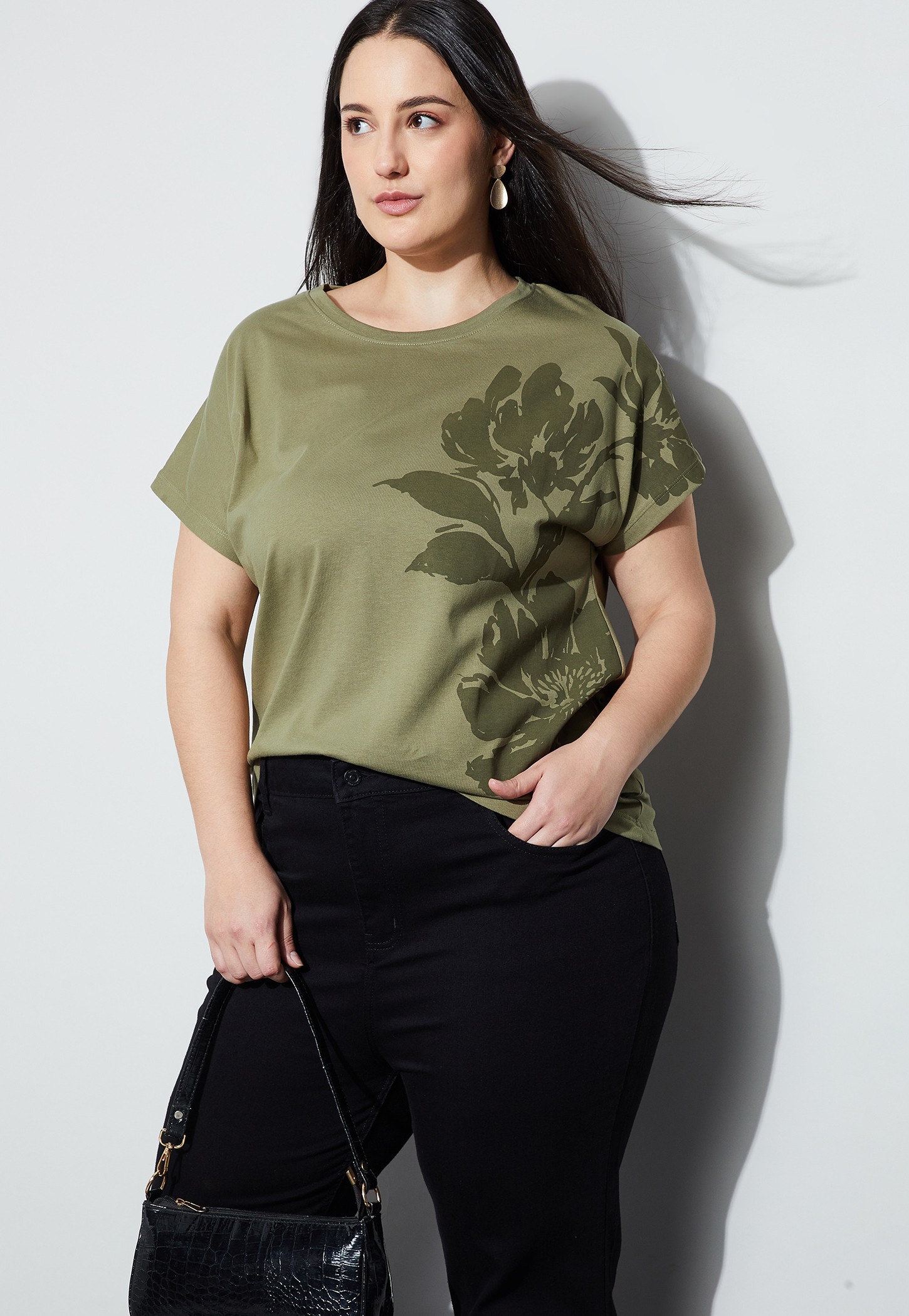 NEXUS Floral Print T-shirt-picture-34