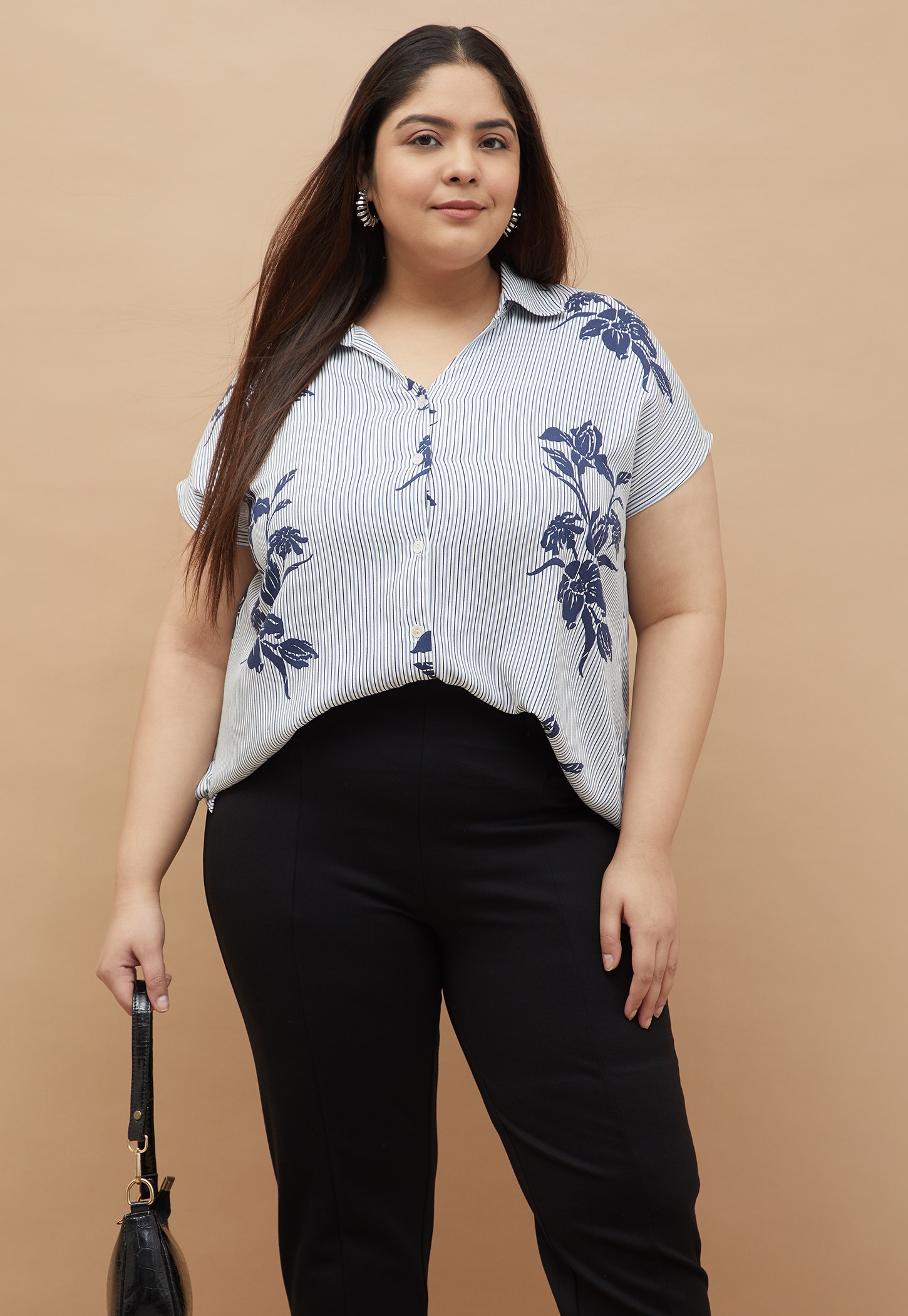 NEXUS Floral Print Extended Sleeve Shirt-picture-45