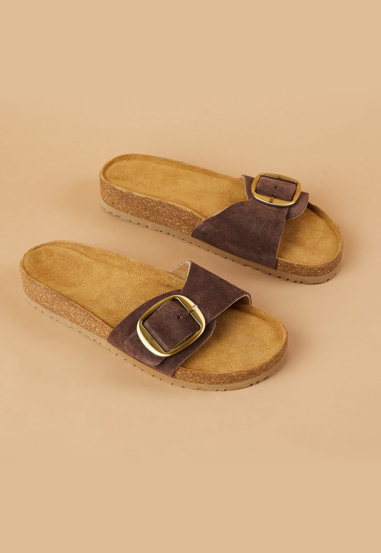 FLAMINGO FASHION Buckle Flat Sandals-image-28