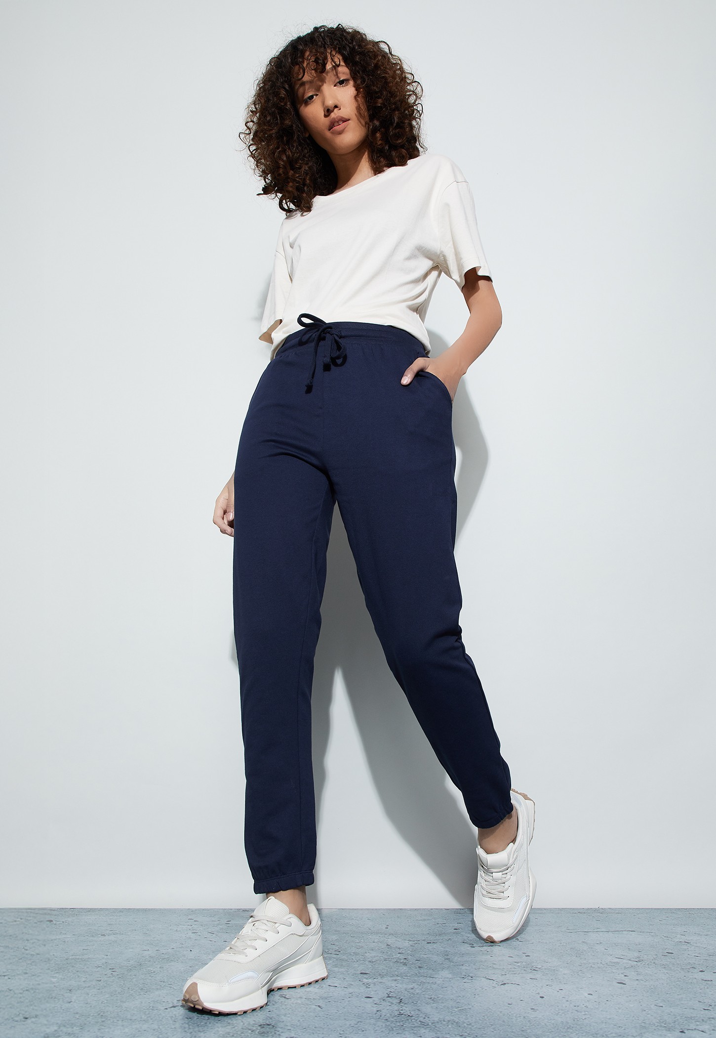 FAME FOREVER Solid Joggers-image-4