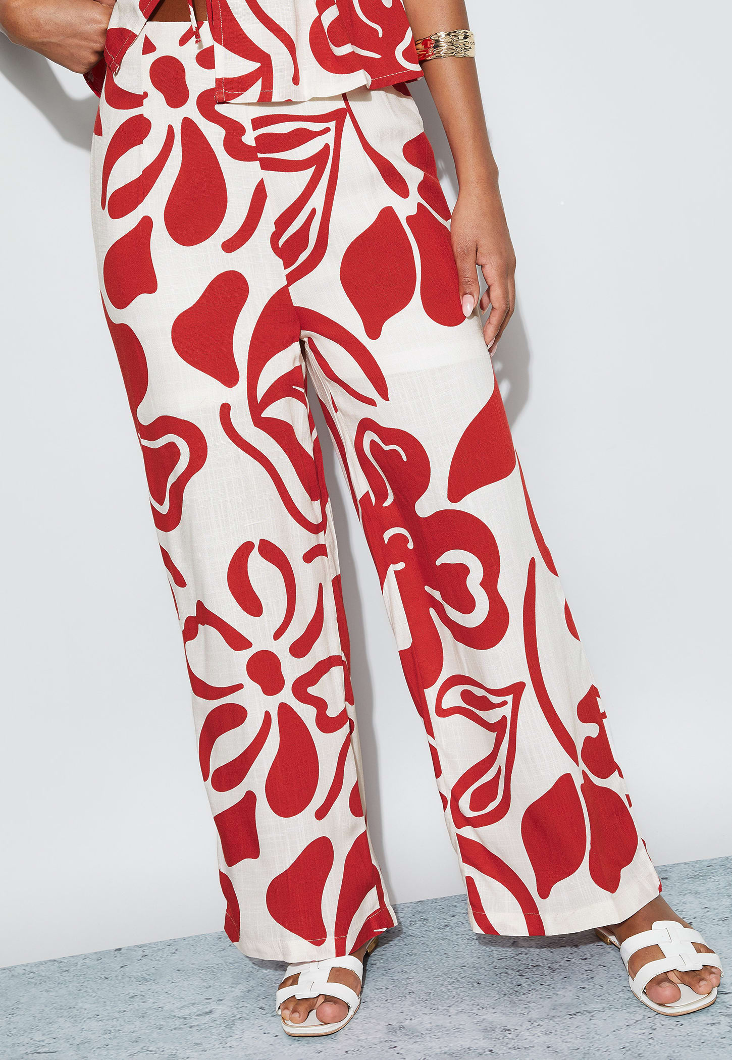 GINGER Printed Woven Trousers-picture-15