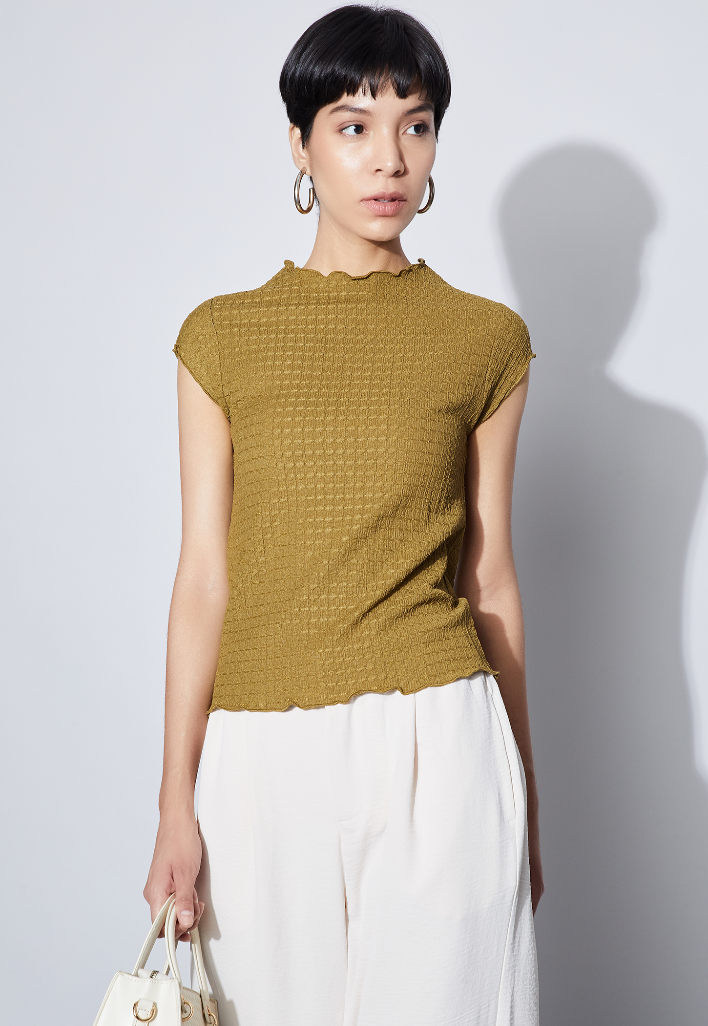 CODE Textured Top