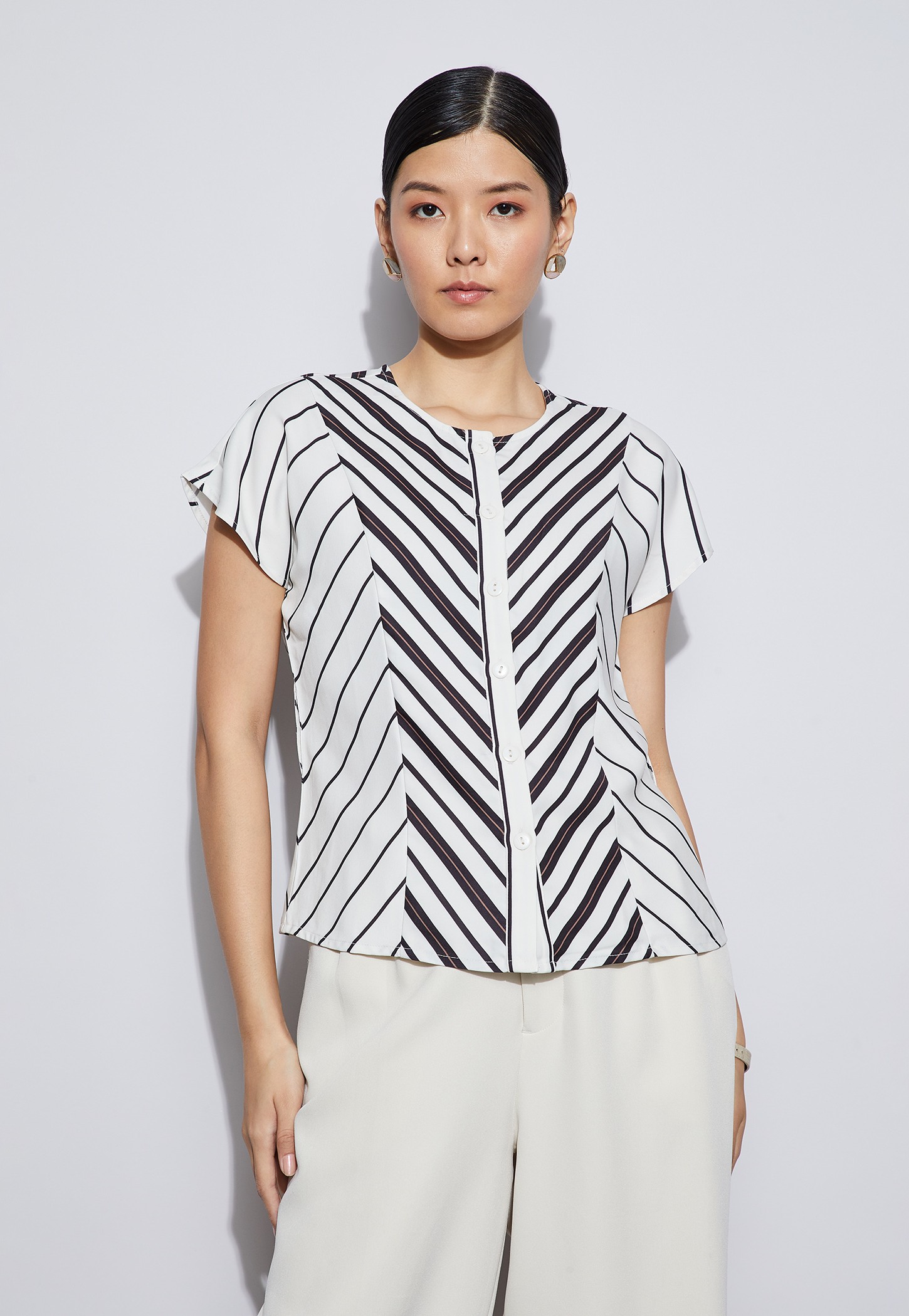 CODE Striped Top-picture-15