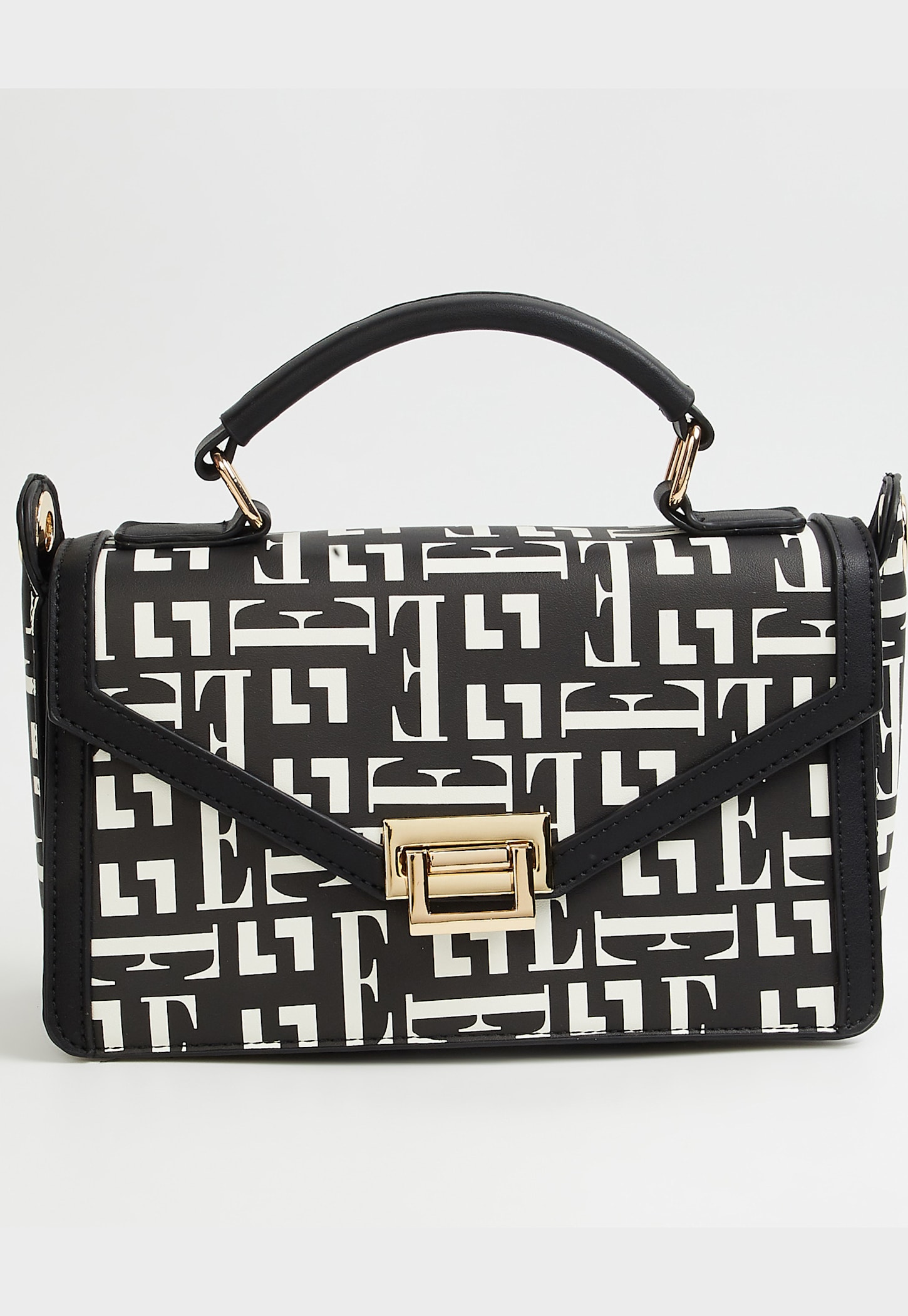 ELLE Monogram Print Handheld Bag-picture-53
