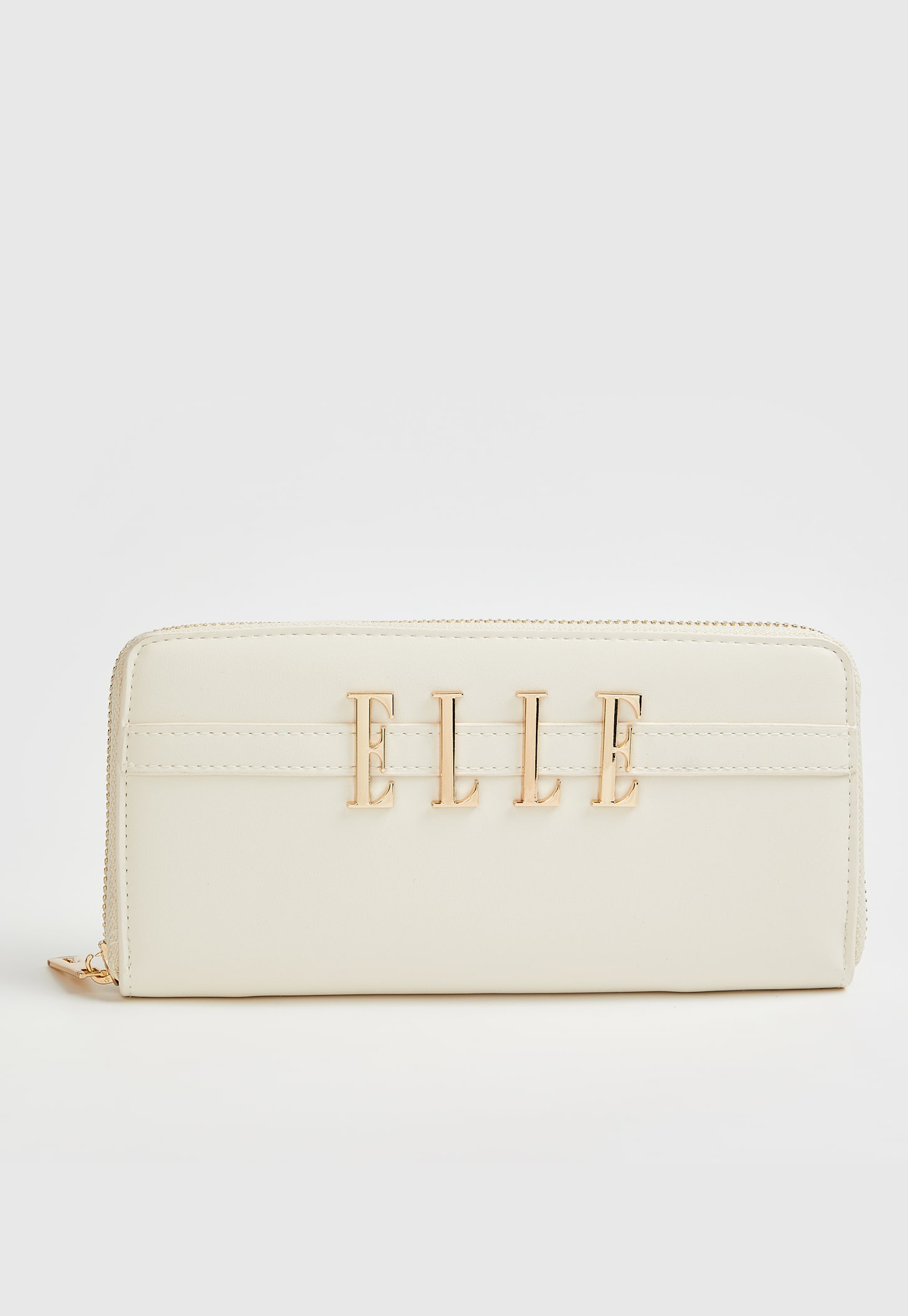 ELLE Solid Zip Around Wallet-picture-33