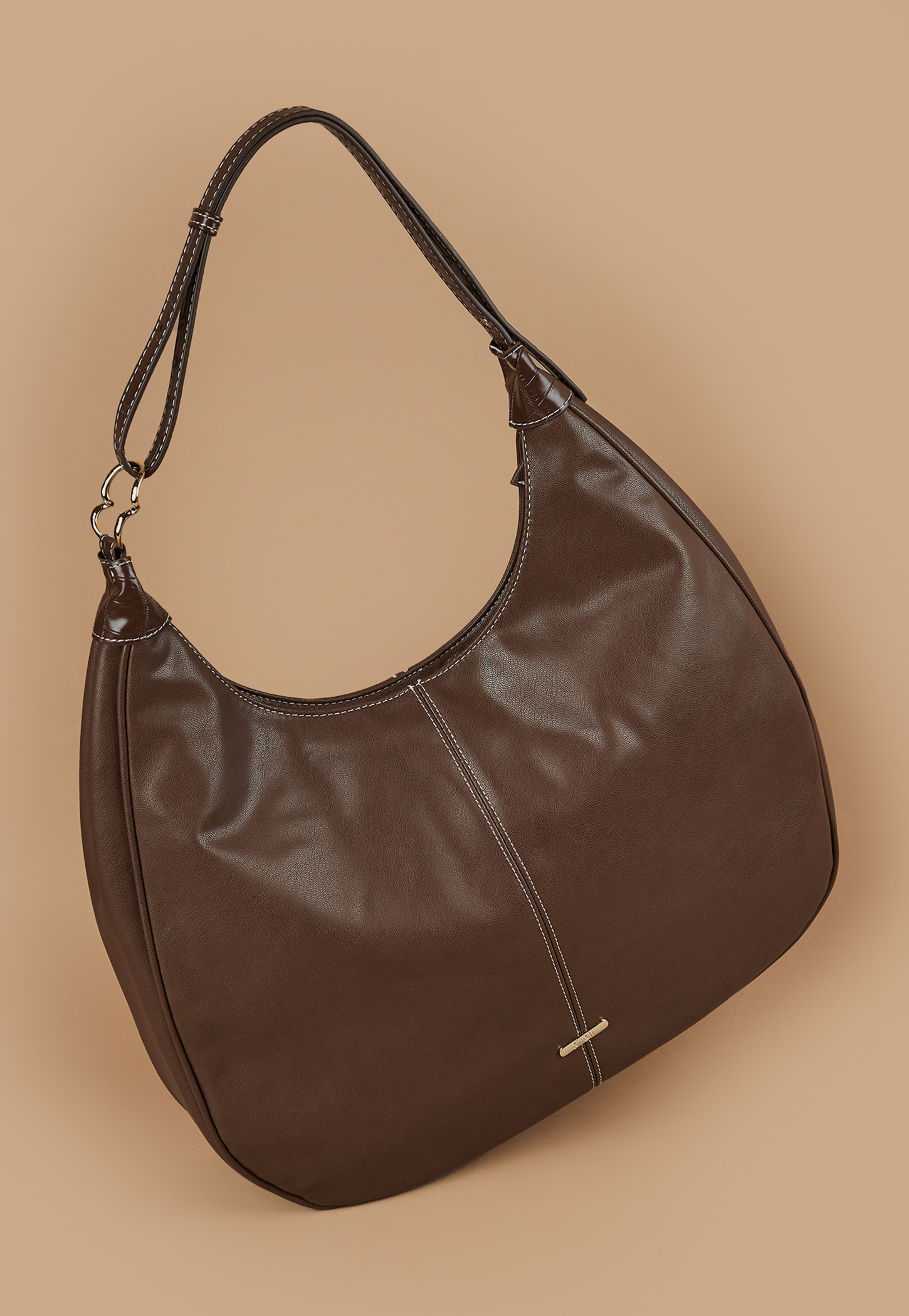 GINGER Solid Hobo Bag-picture-17