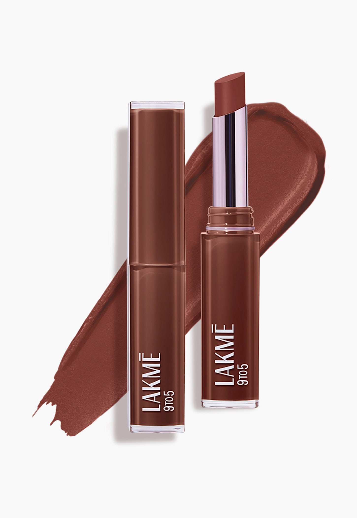 LAKME 9to5 Lip Tattoo Matte Slim Stick - Brownie Point - 2g-picture-12