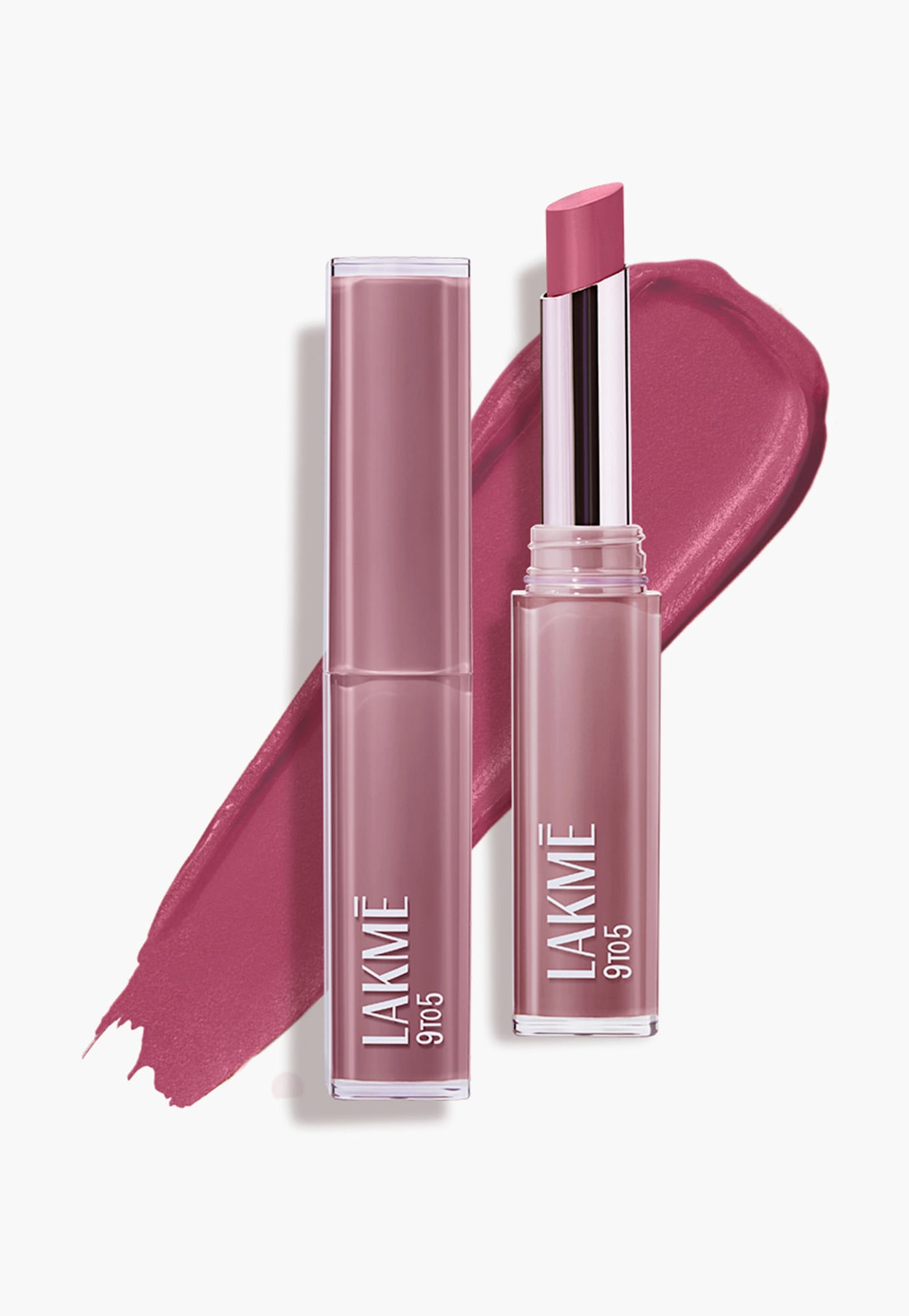 LAKME 9to5 Tattoo Matte Slim Lipstick - MP8 Rosy Sunday - 2g-picture-33