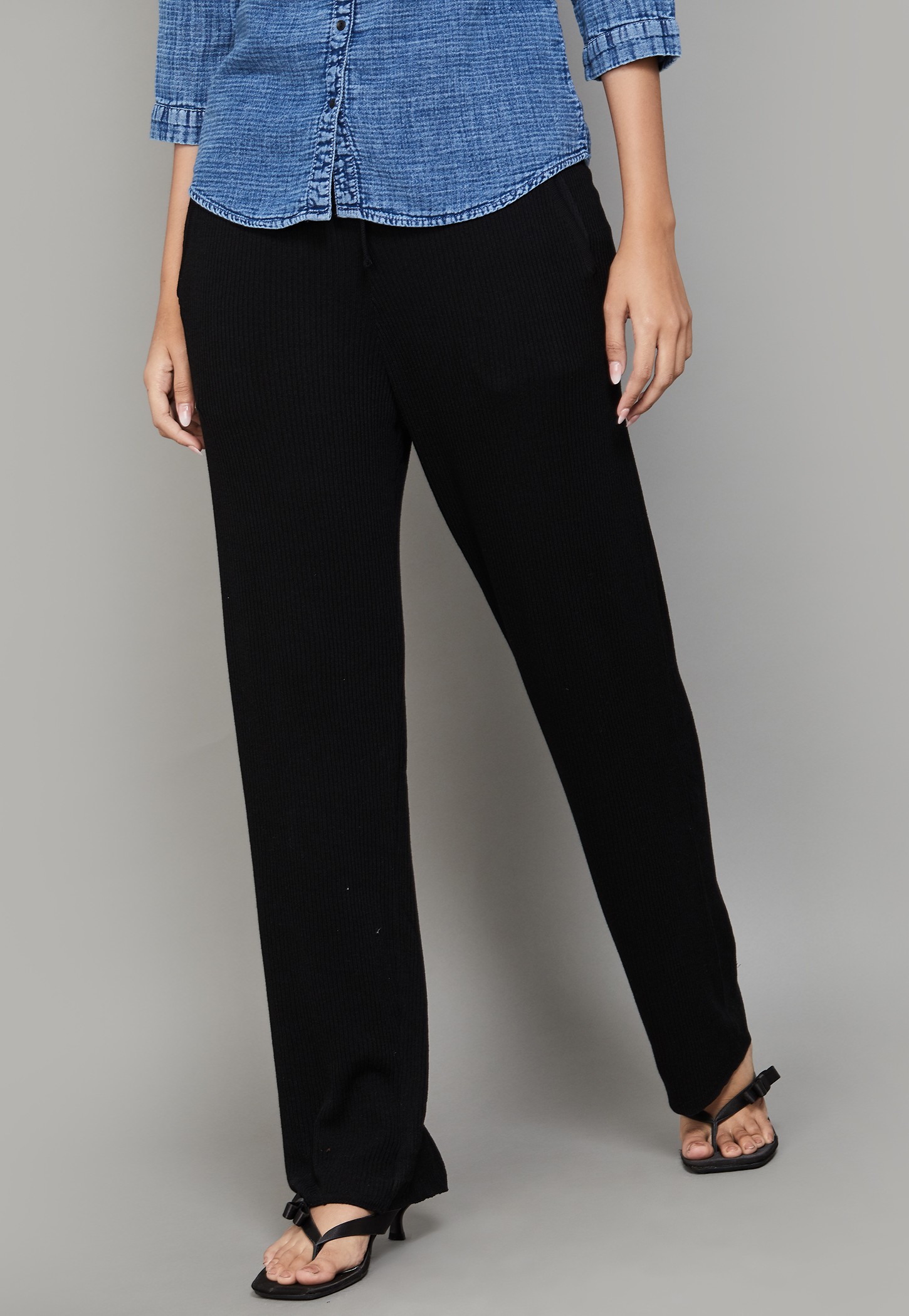 KRAUS Ribbed Straight Fit Trousers-picture-28
