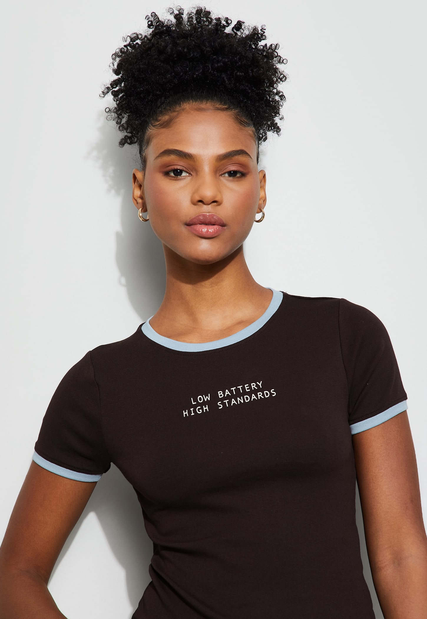 GINGER Typographic Print T-shirt-picture-32