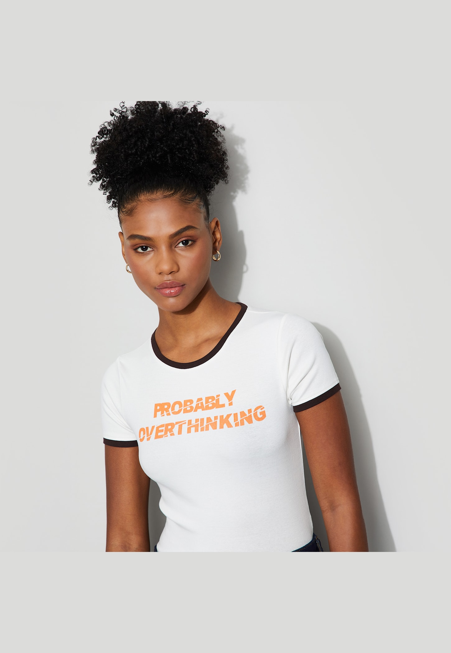 GINGER Typographic Print T-shirt-picture-46