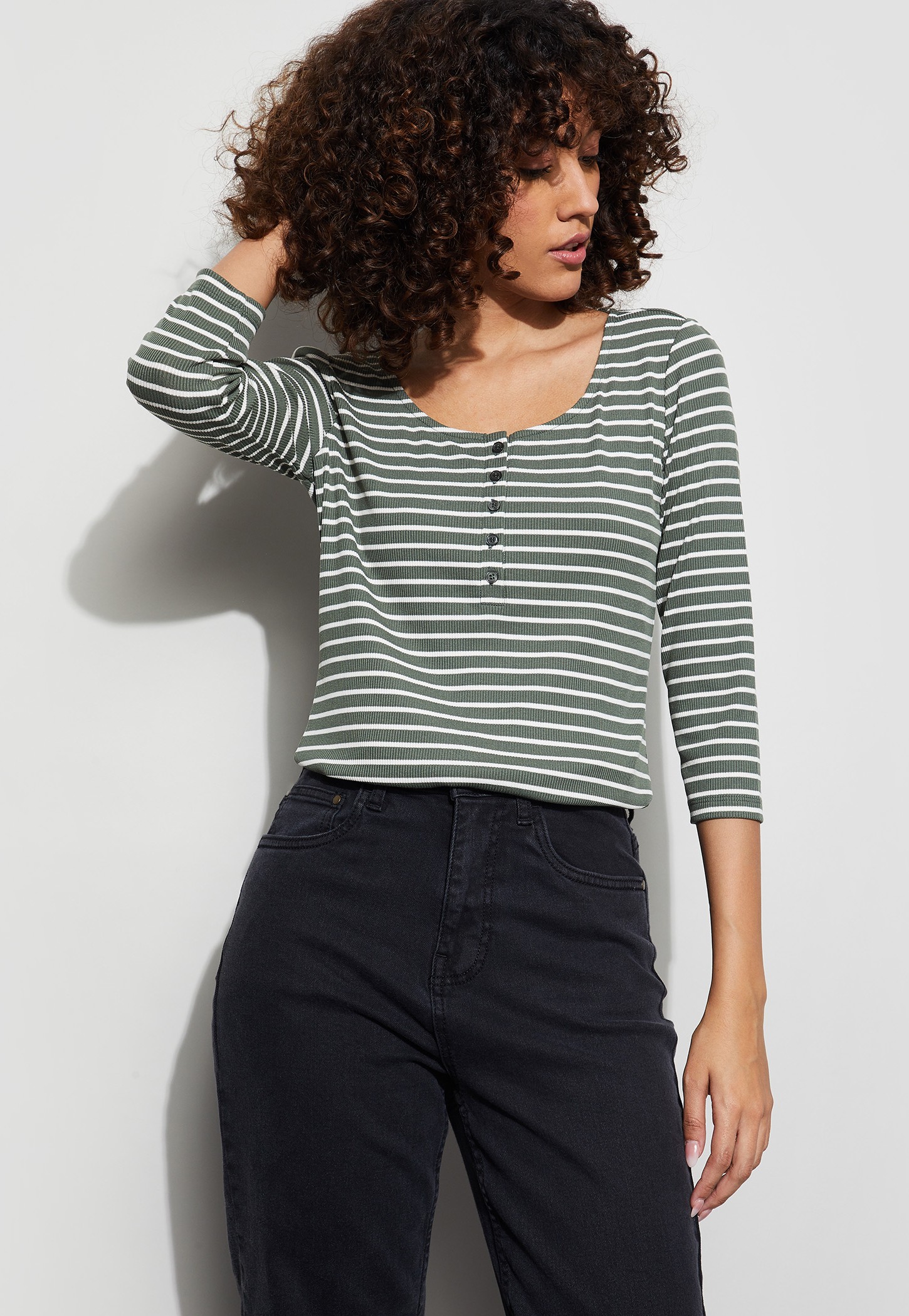 FAME FOREVER Striped T-shirt-picture-29