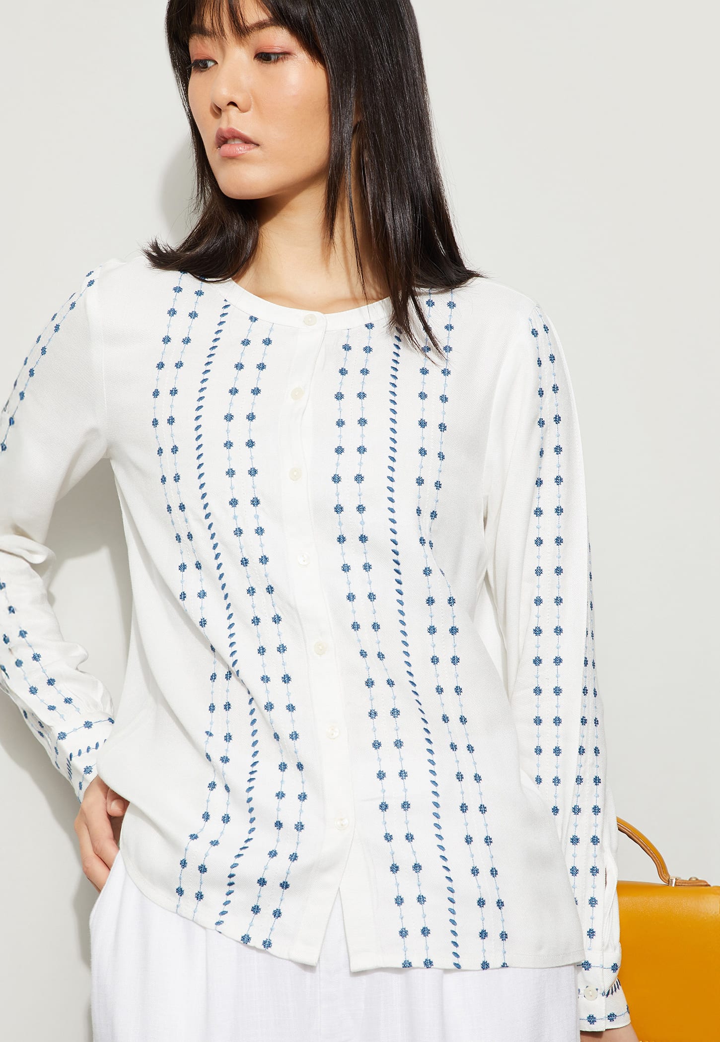 FAME FOREVER Embroidered Top-picture-55