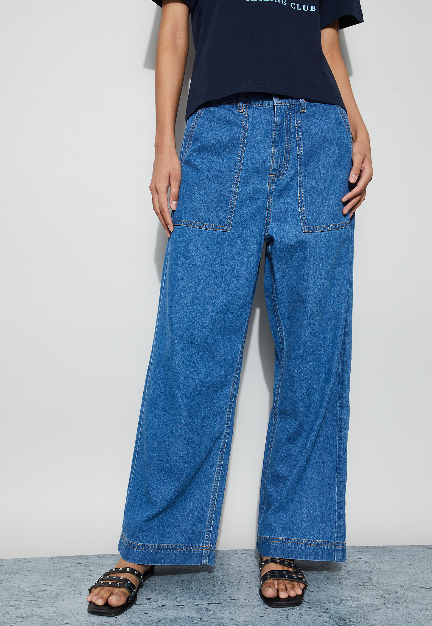 FAME FOREVER Washed Jeans