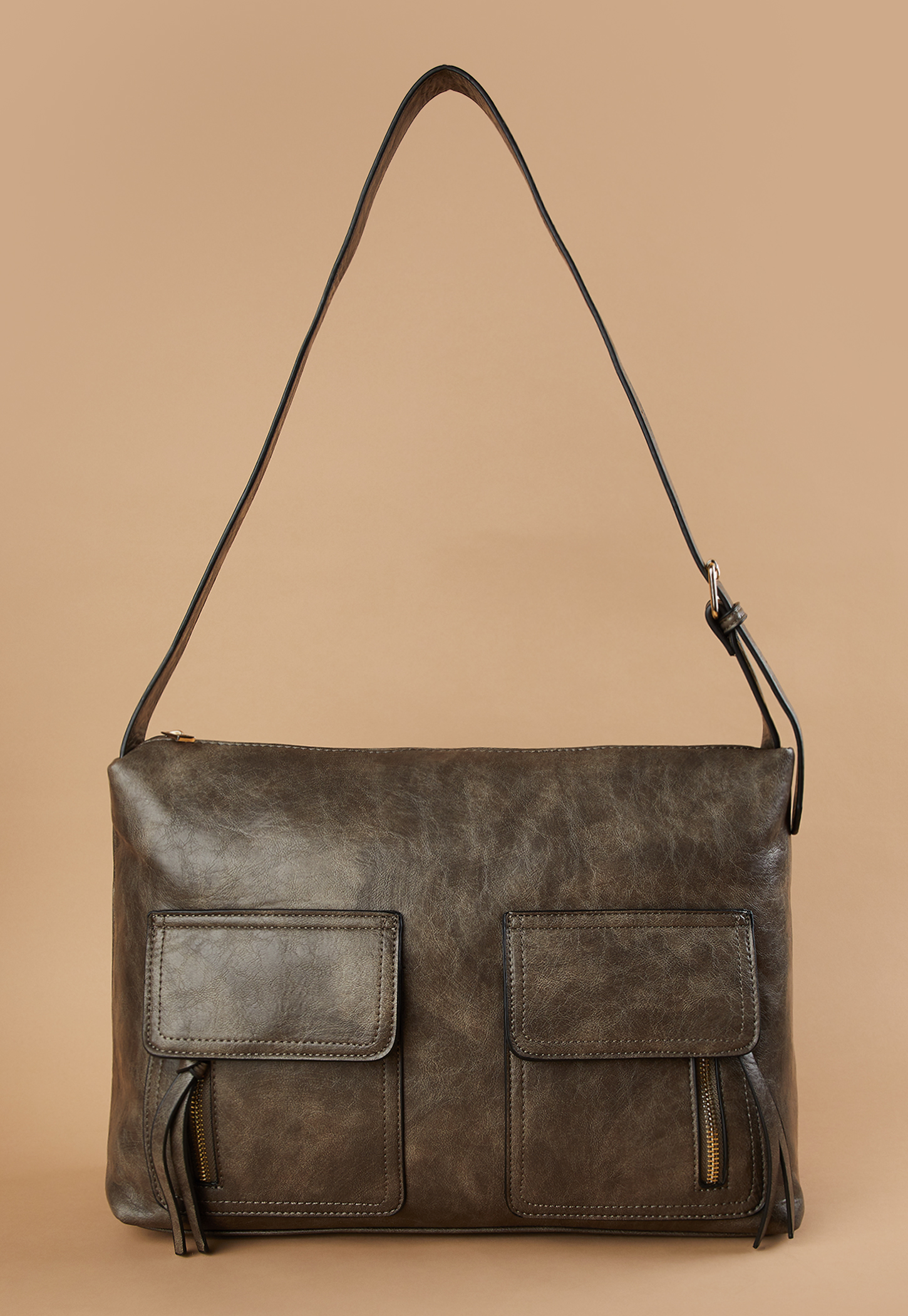 CODE Textured Shoulder Bag-picture-37