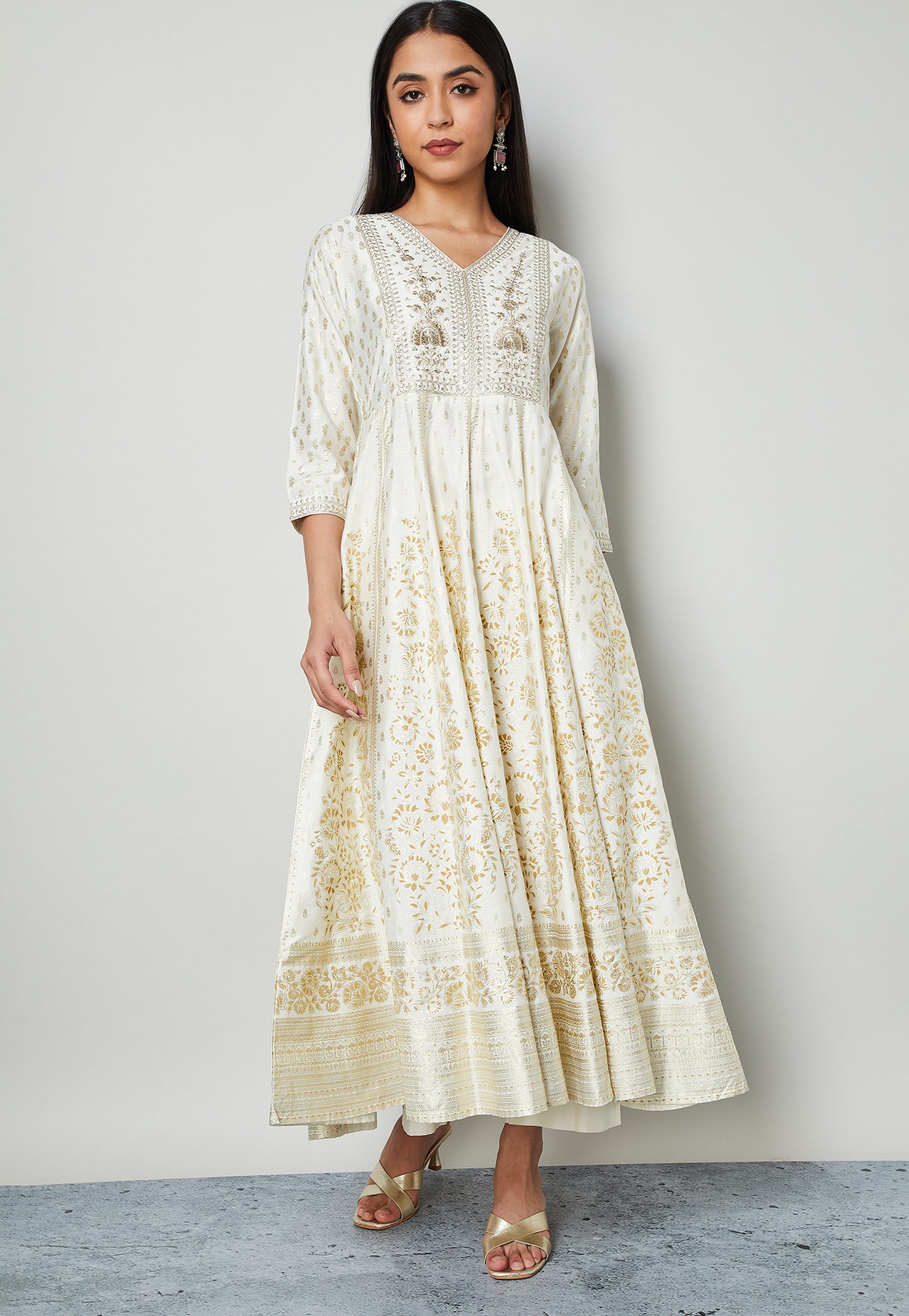 MELANGE Ethnic Motif Anarkali Kurta-picture-49