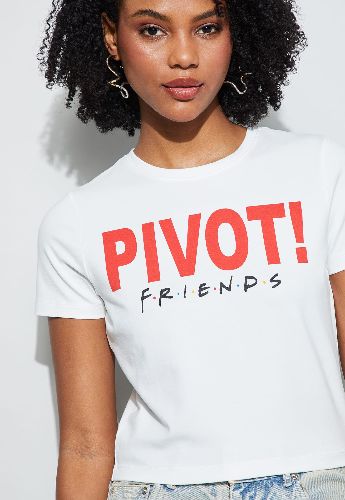 GINGER Friends Print T-shirt-picture-22