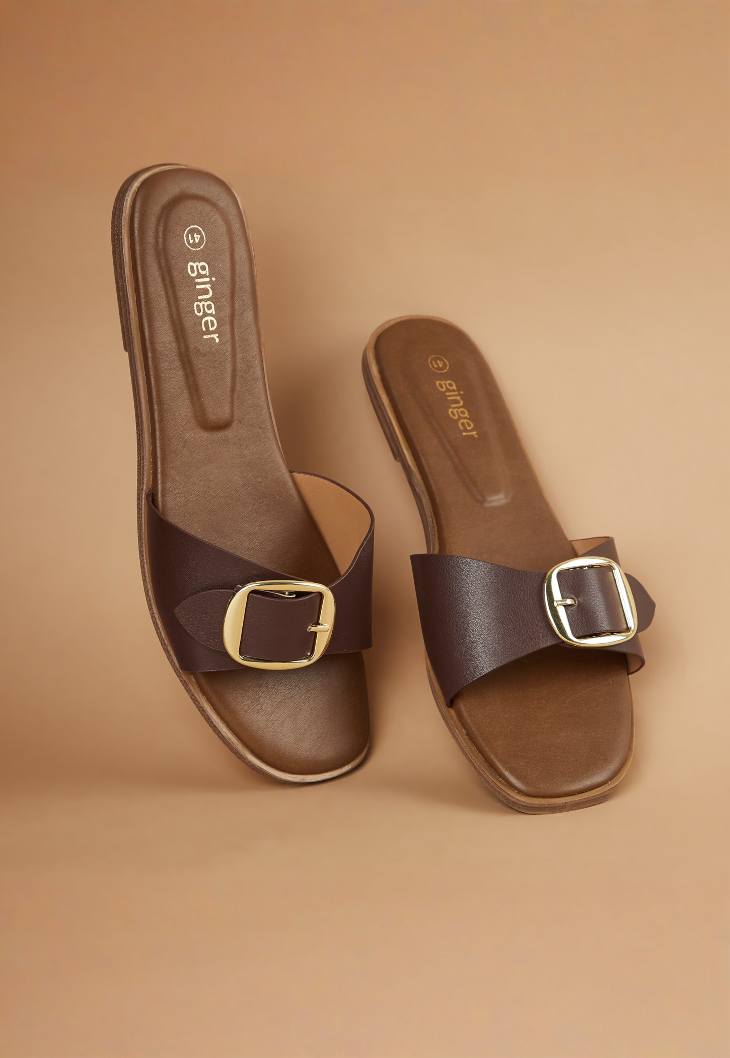 GINGER Buckle Detail Flats-picture-34