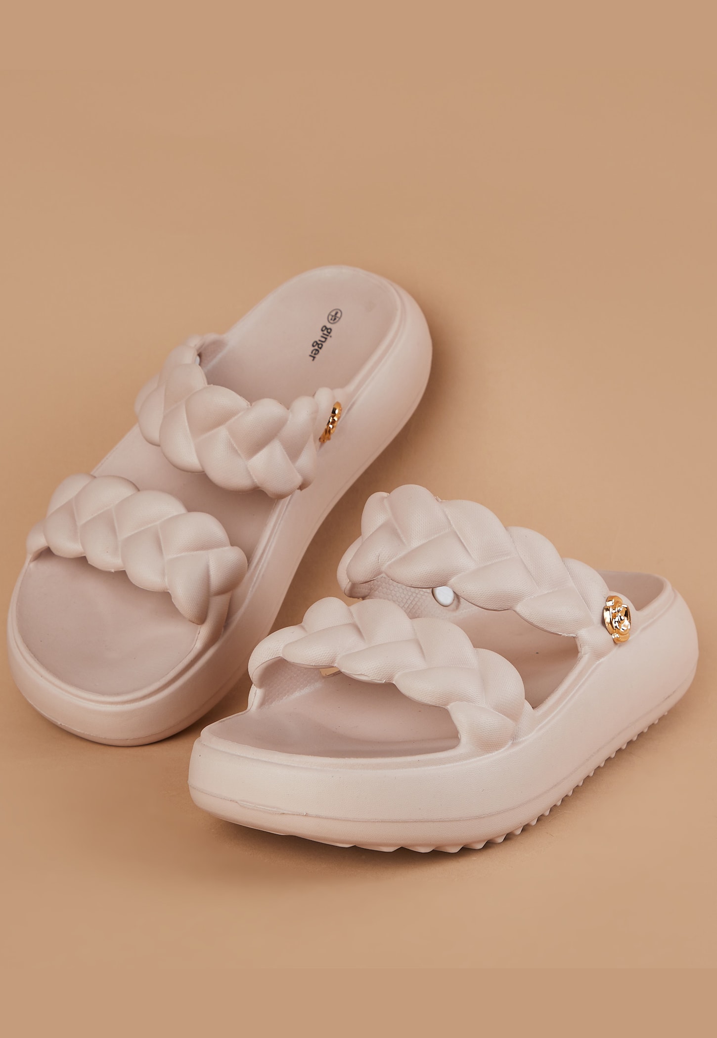 GINGER Braided Flatform Sliders-picture-47