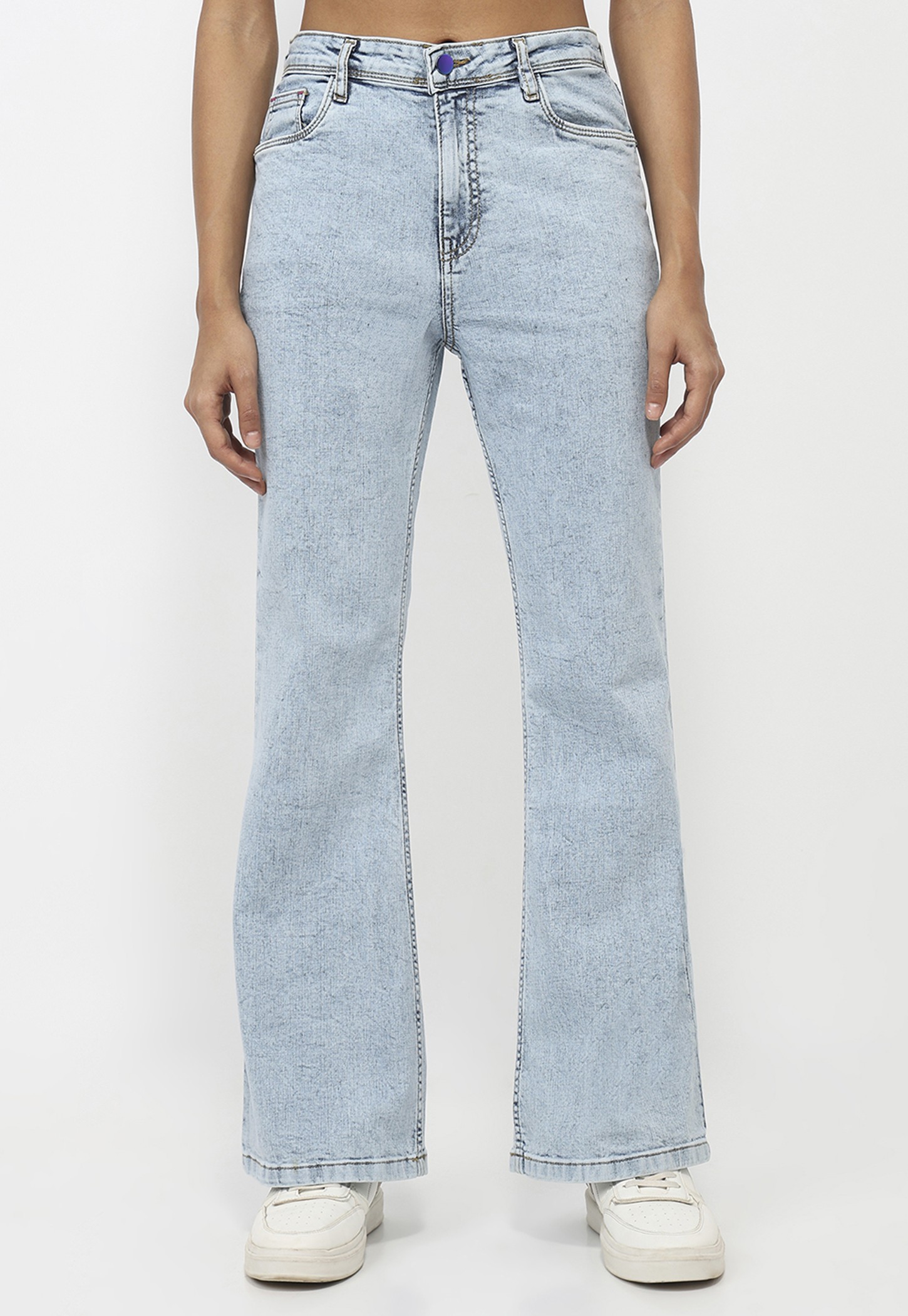 KRAUS Light Washed Flared Jeans-picture-22